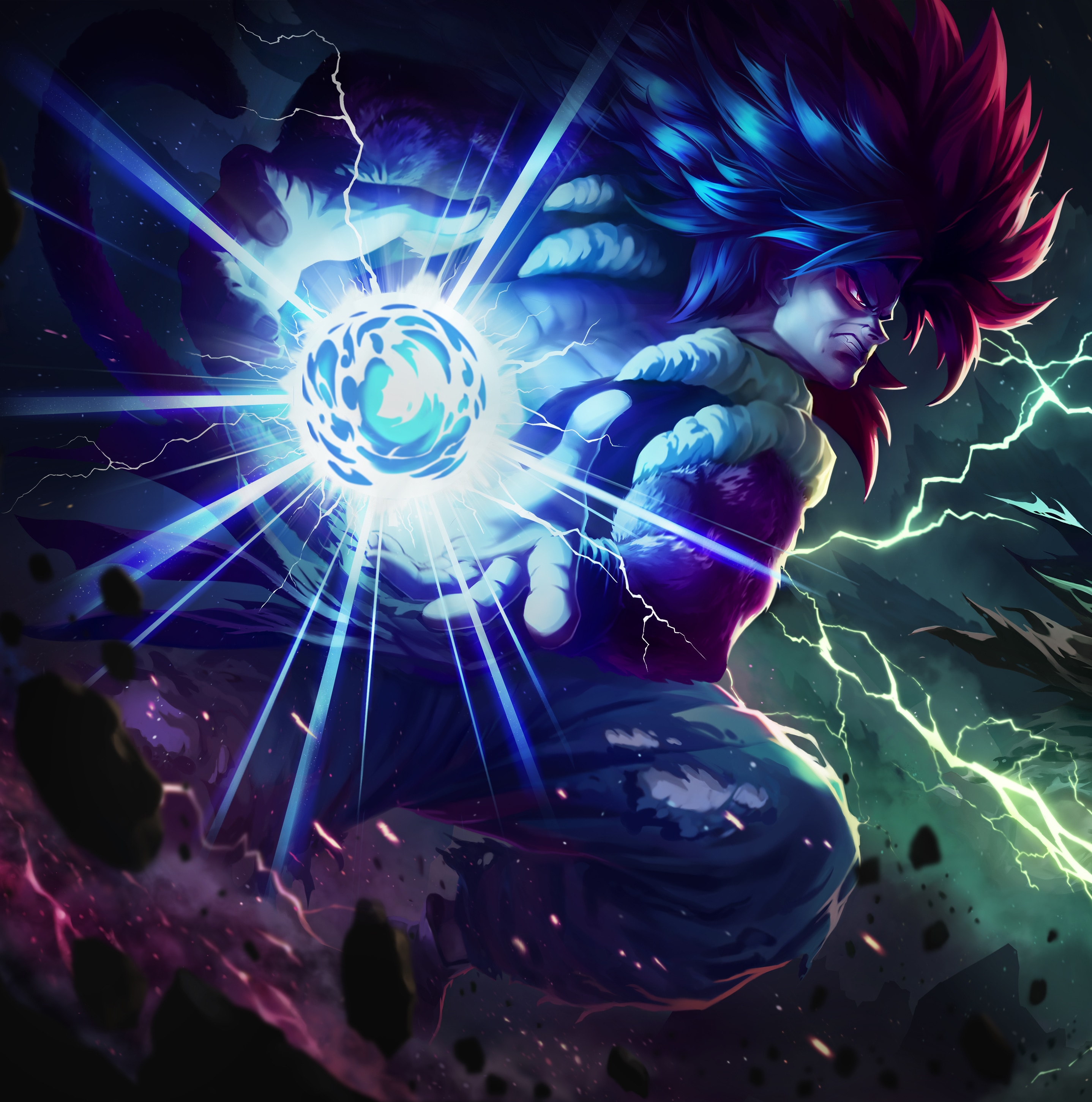 Goku vs broly par Noxi
