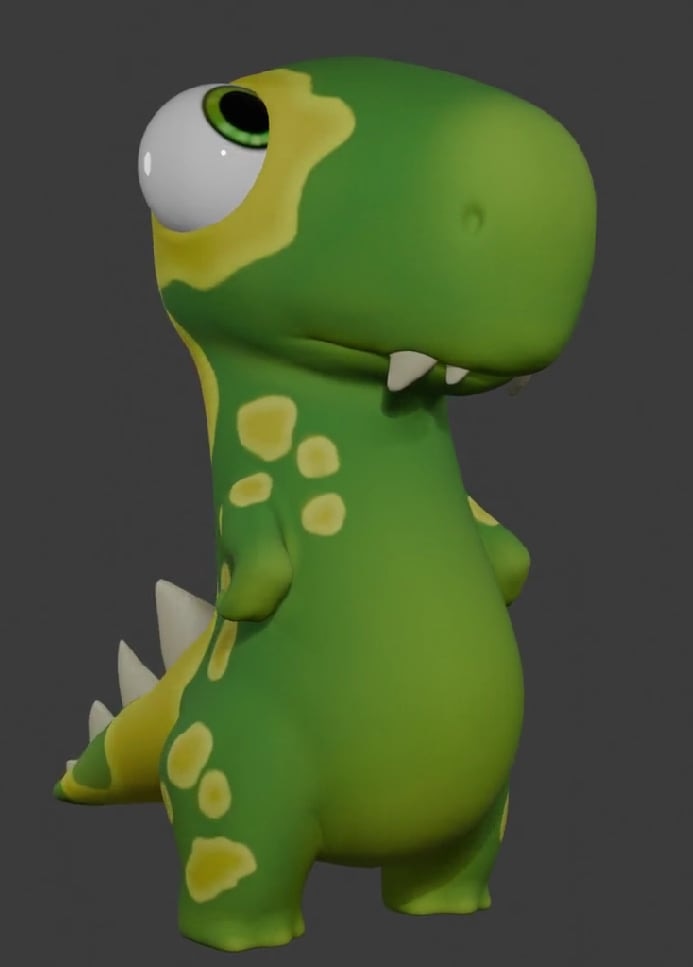 Dorado le bébé T-Rex par Lety