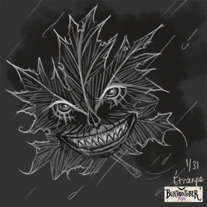 Burtontober 2026 - 1 Etrange Beetlejuice par lynaldine