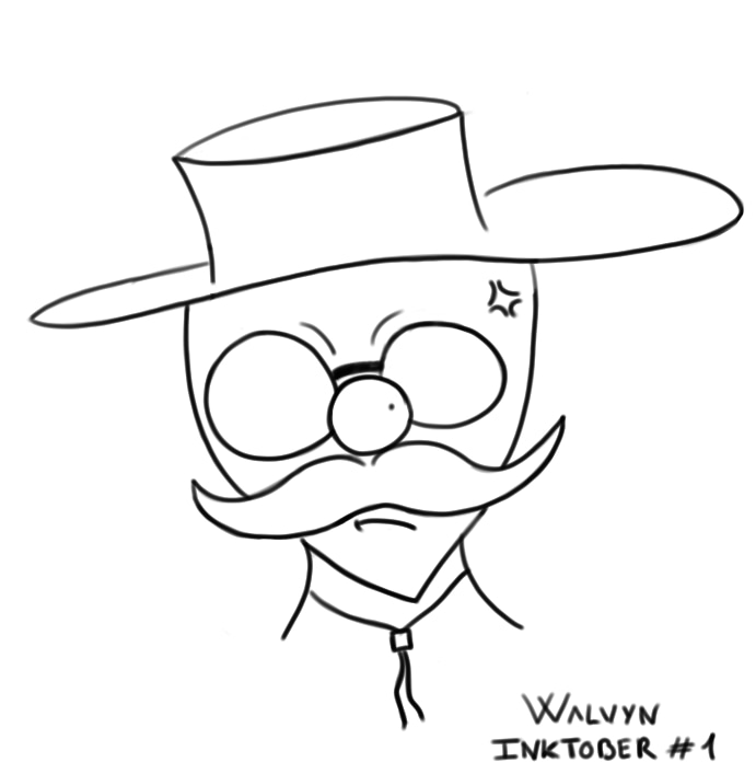 Inktober 2025 par Walvyn