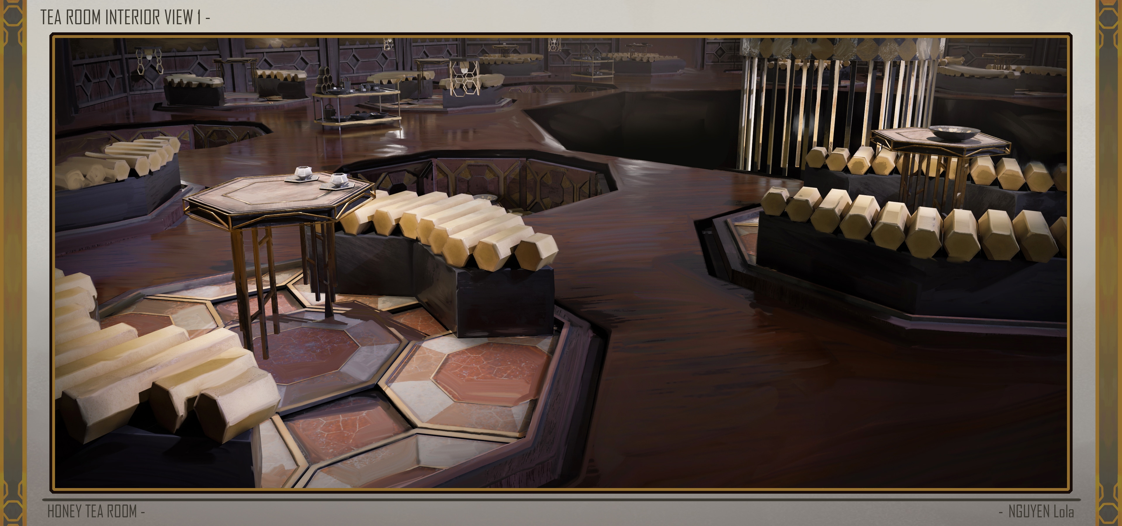 Elements d'un projet de salon de thé ! par Yumia