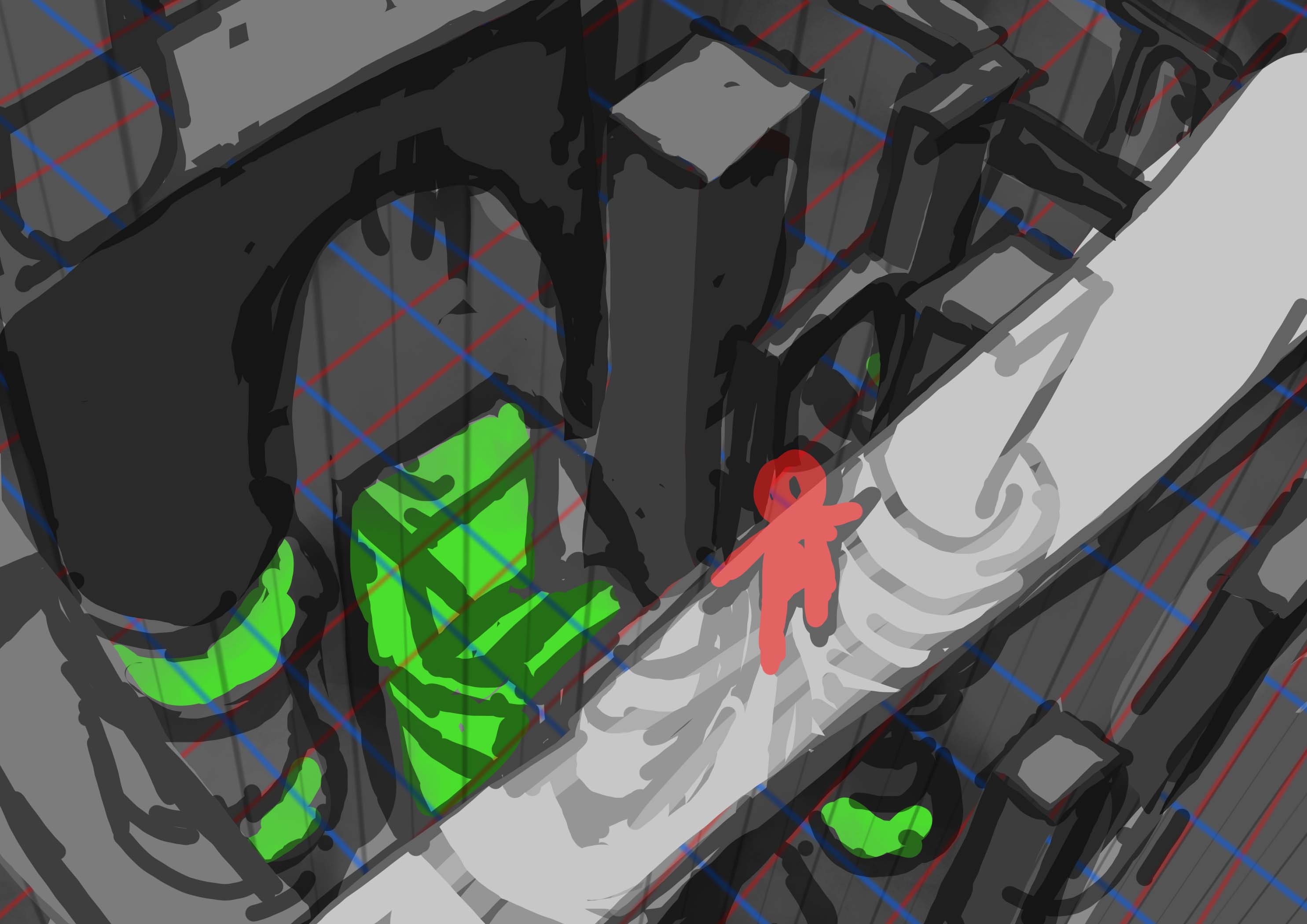 painting atmosphère partie 3 avec sujet libre par Redaldo