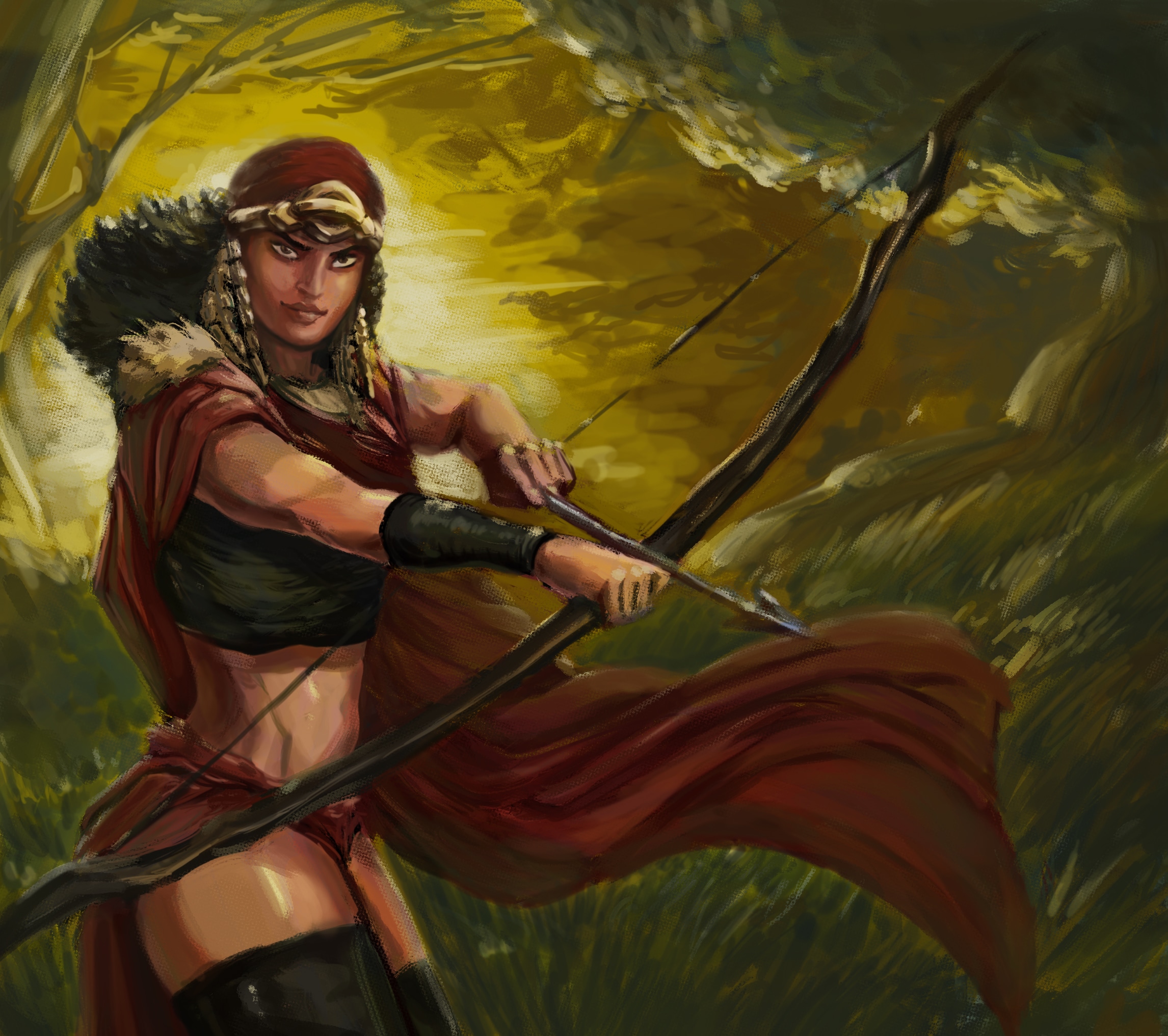 fanart pour le début de la partie 3 des cours par Redaldo