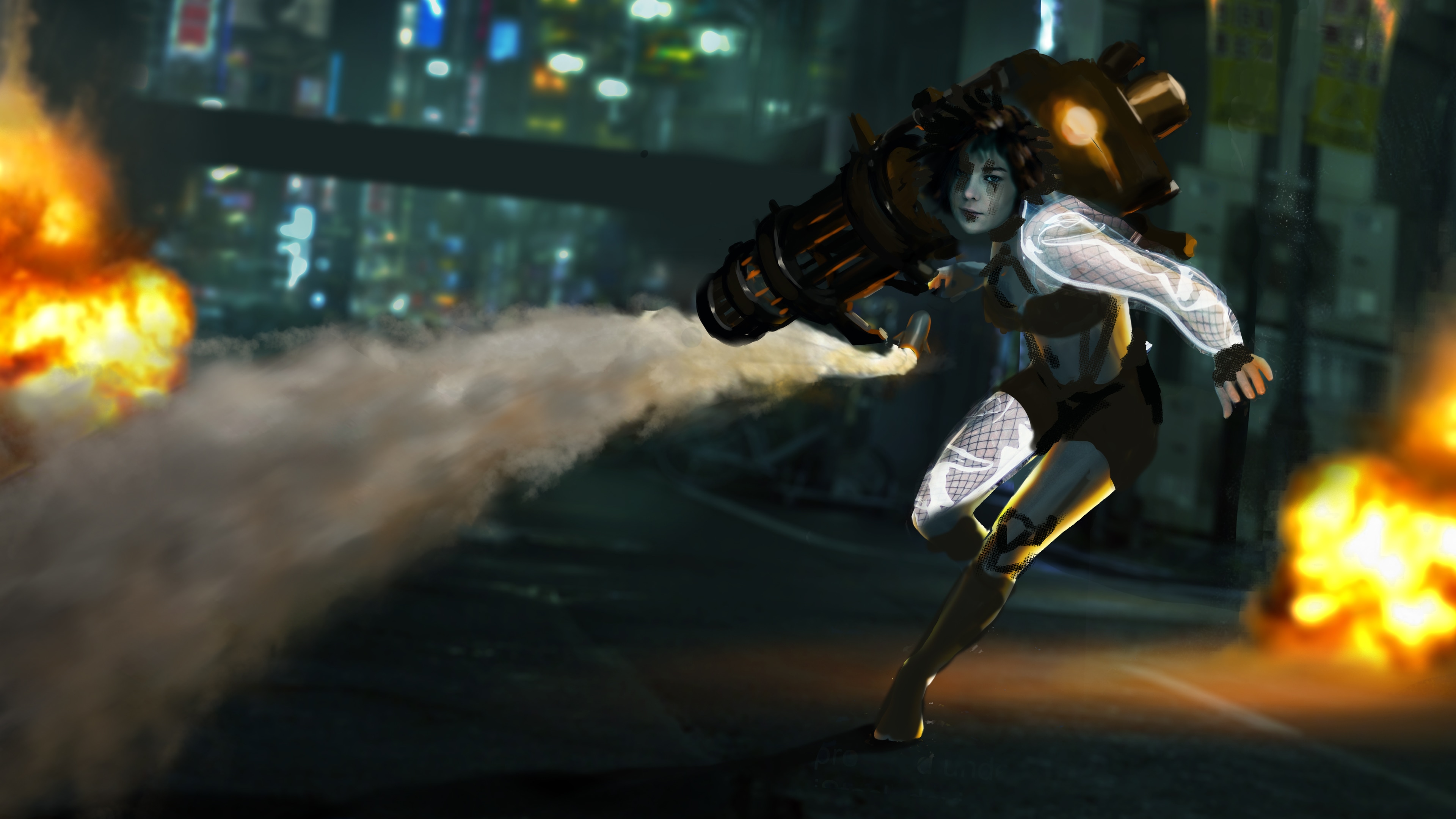 exercice reproduit cours partie 3 action cyberpunk par Redaldo