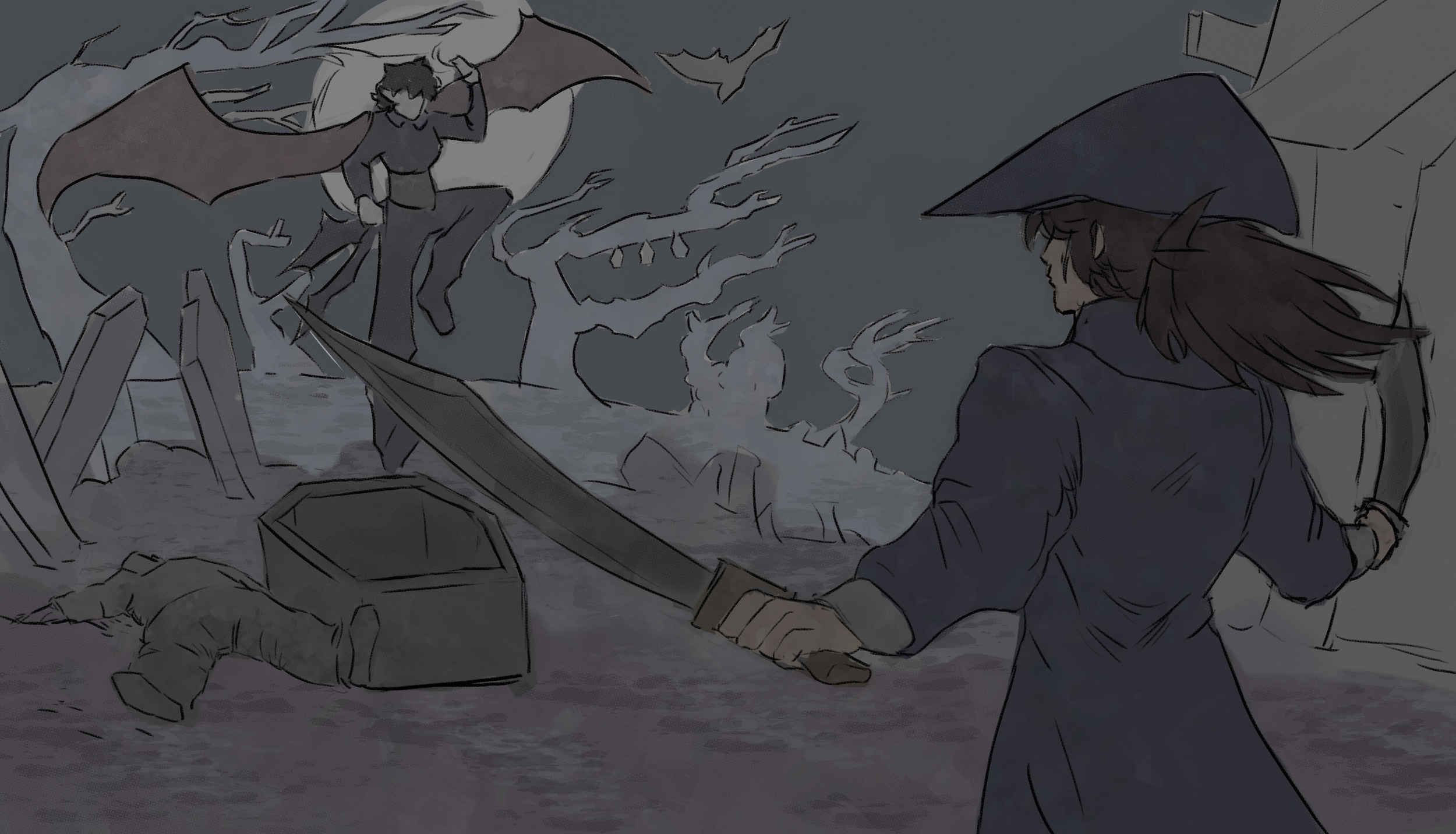 exercice partie 3 painting libre par Redaldo