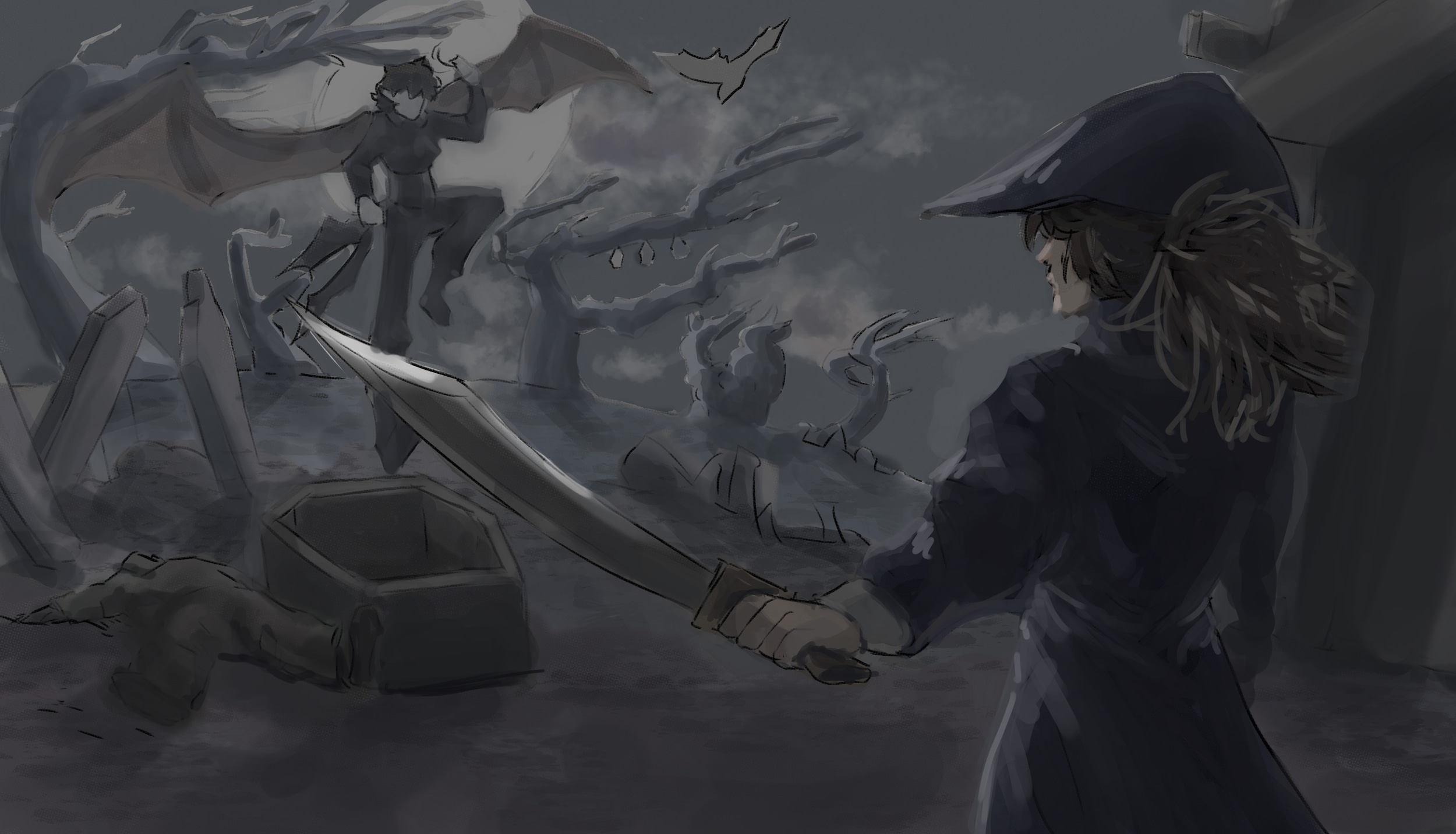 exercice partie 3 painting libre par Redaldo