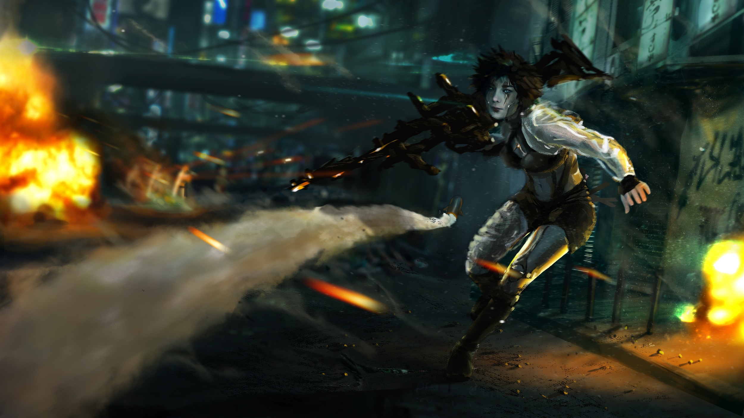 exercice reproduit cours partie 3 action cyberpunk par Redaldo