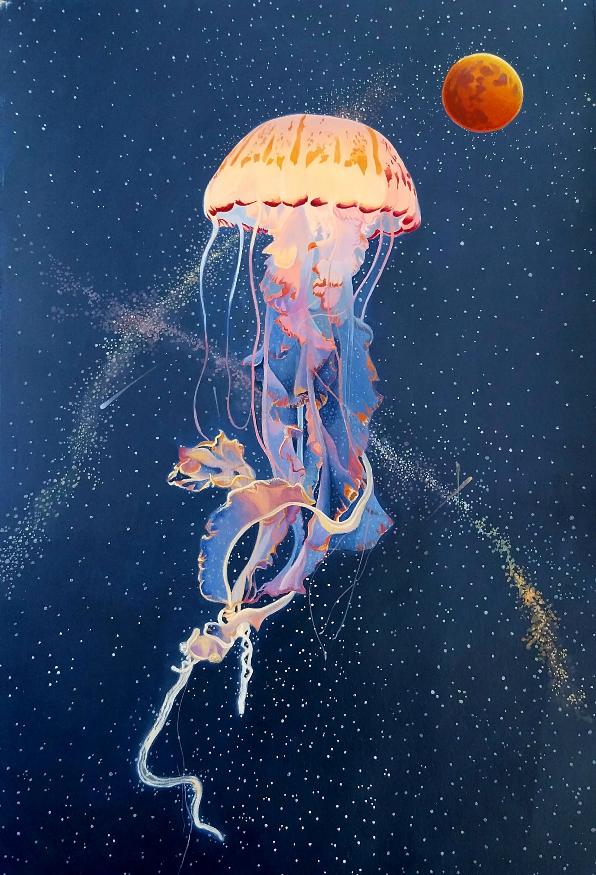 Méduse dans l'espace par coz_art