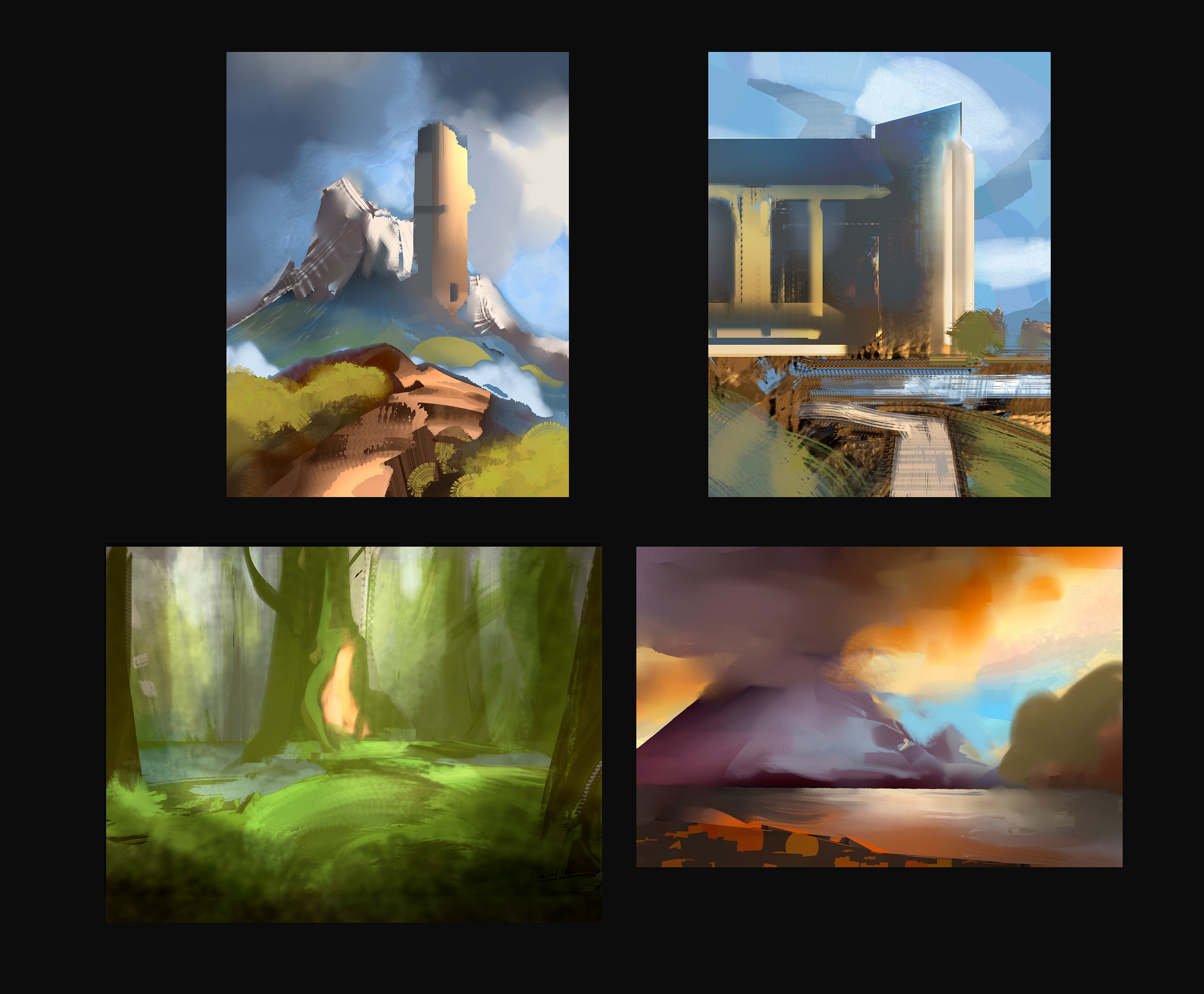 Speedpaintings par Arktic