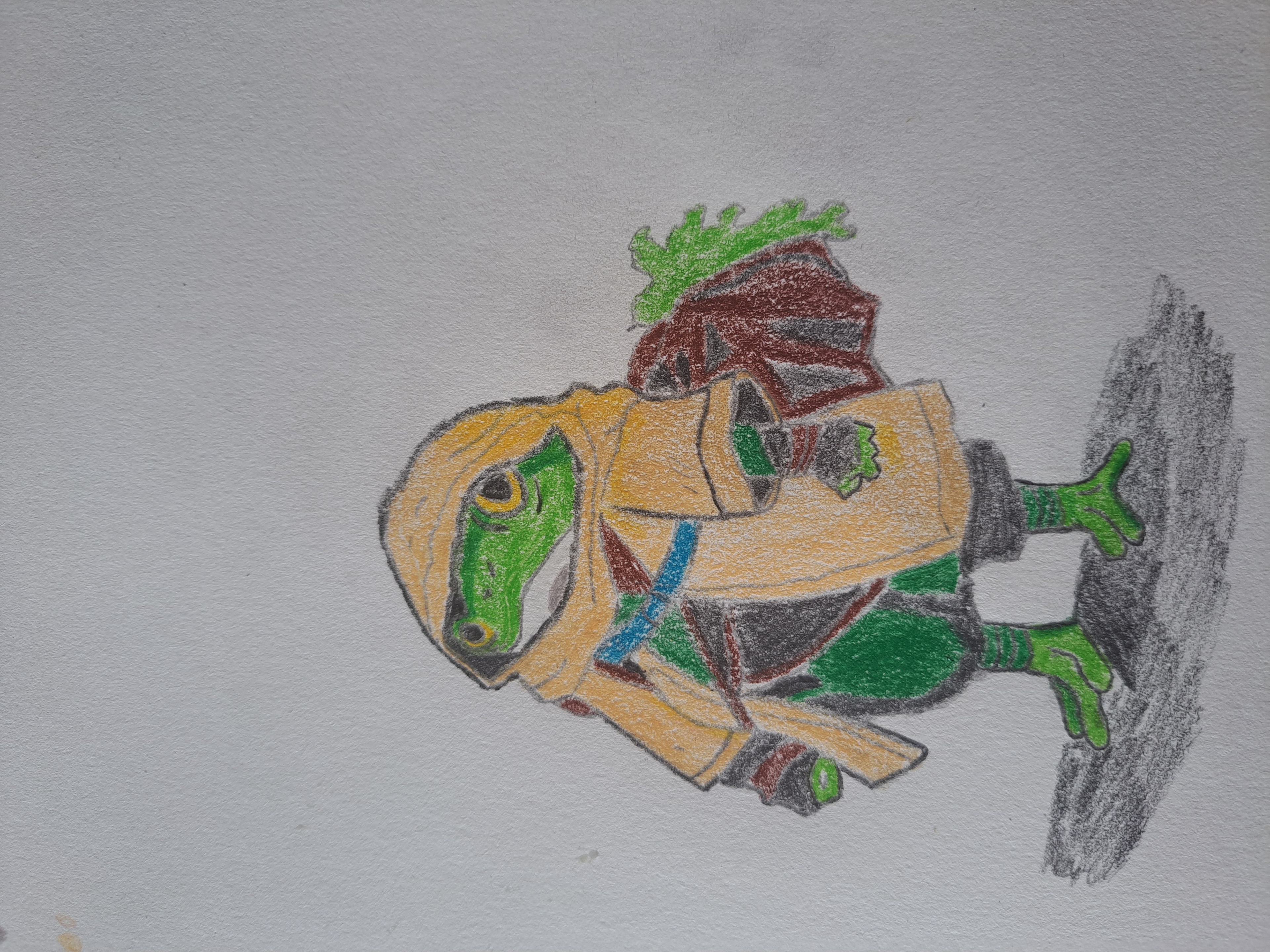 grenouille marchande par diordul
