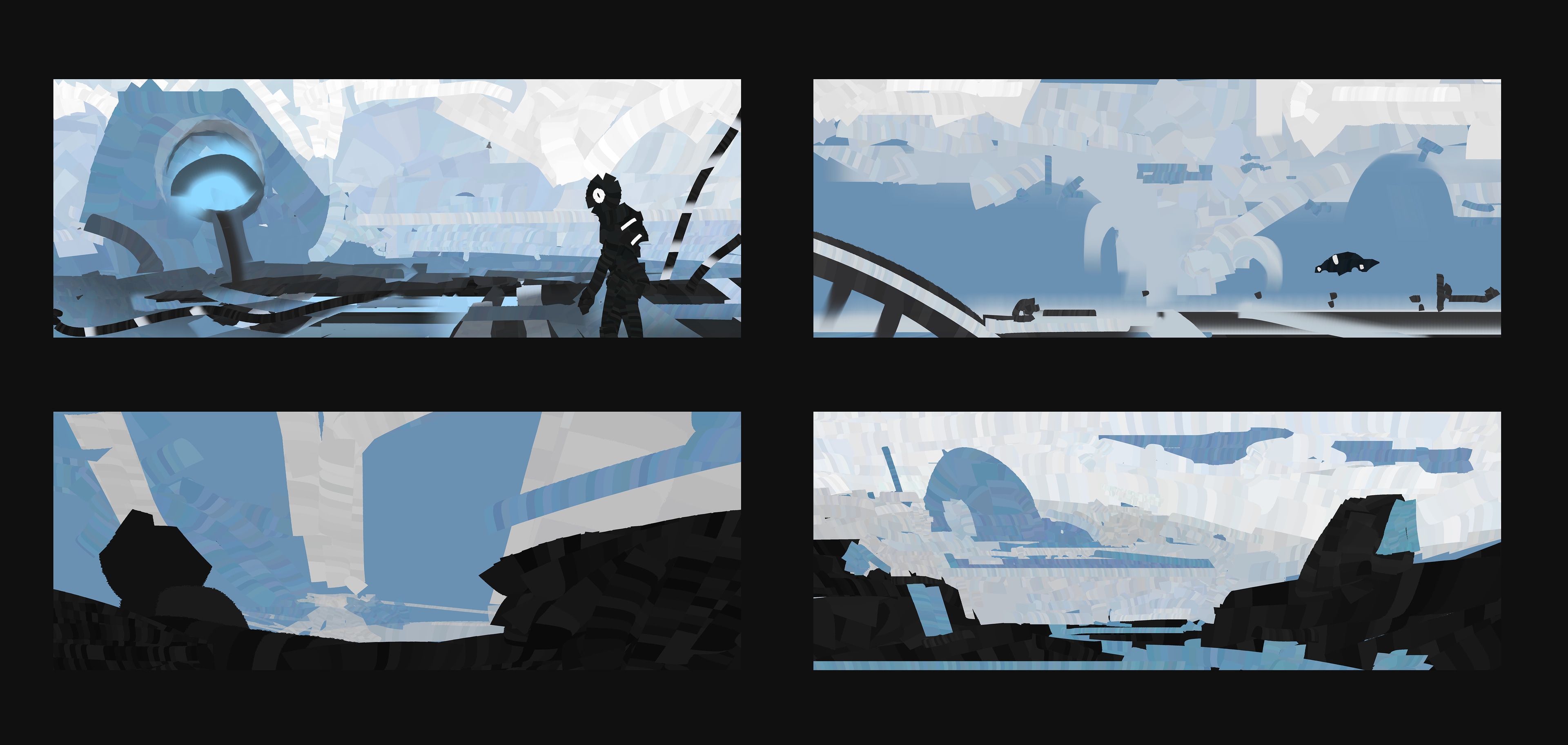 Scifi compositions par Arktic