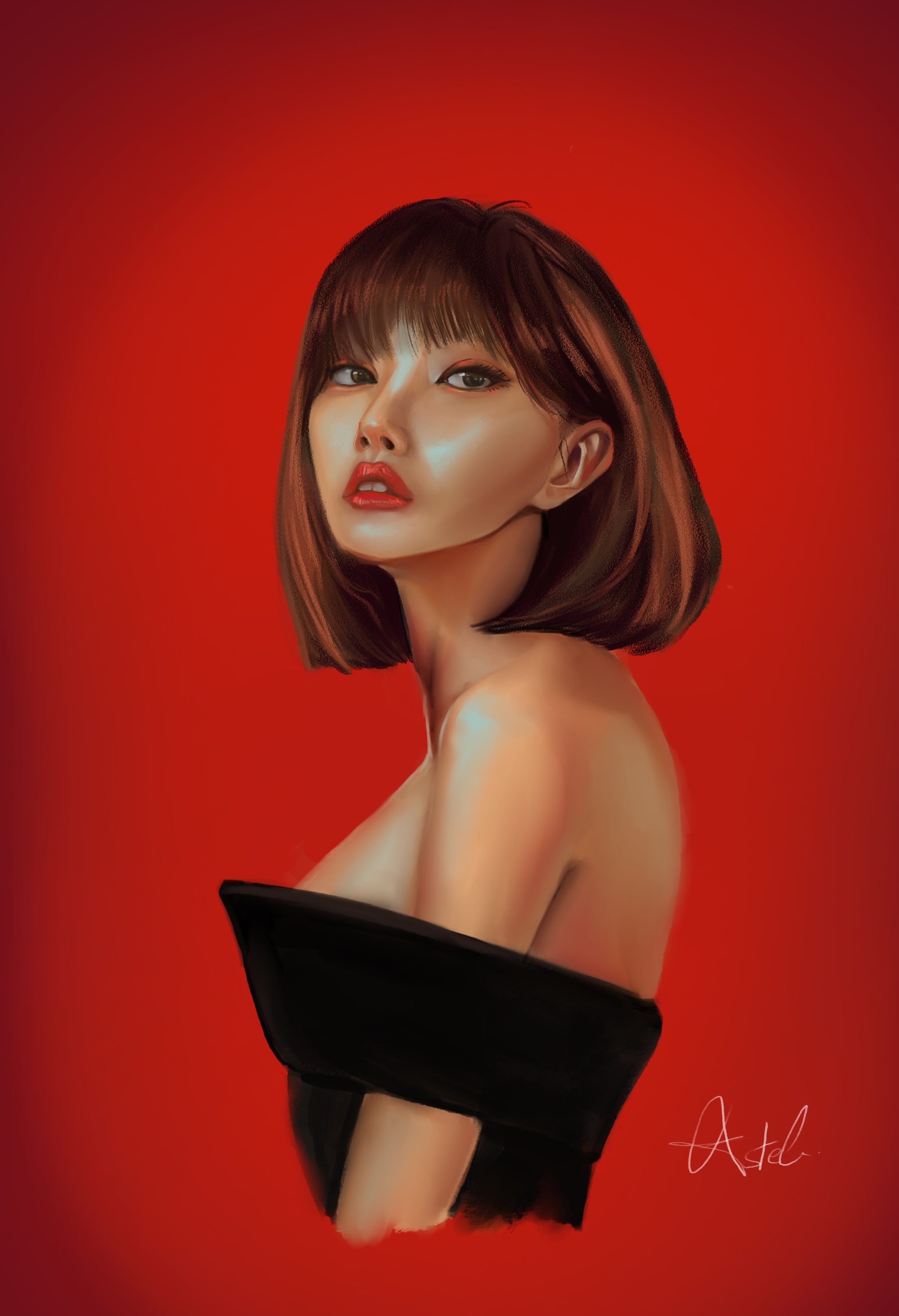 Asian girl par Astel design