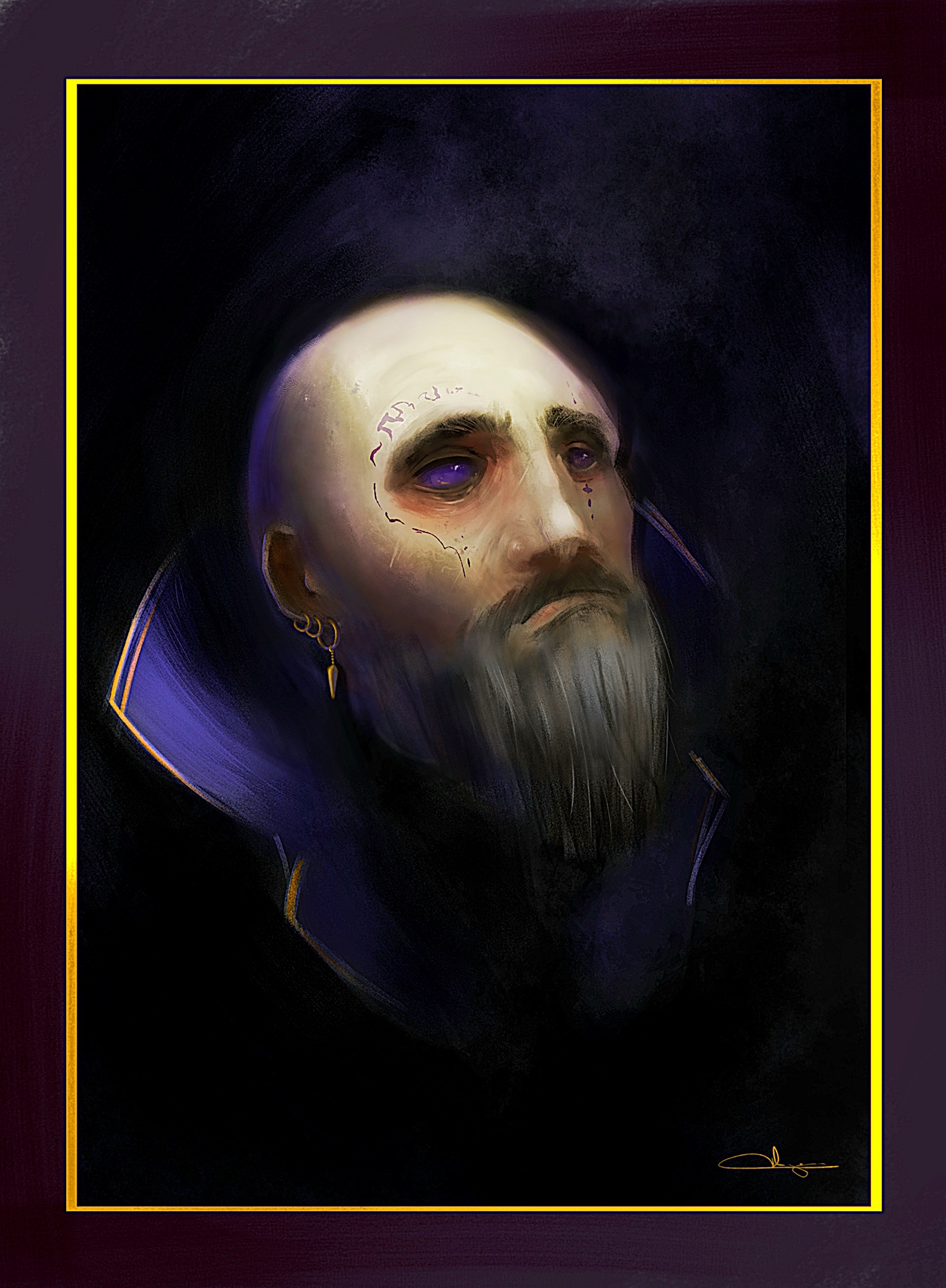 Portrait d'imagination par franco_dino