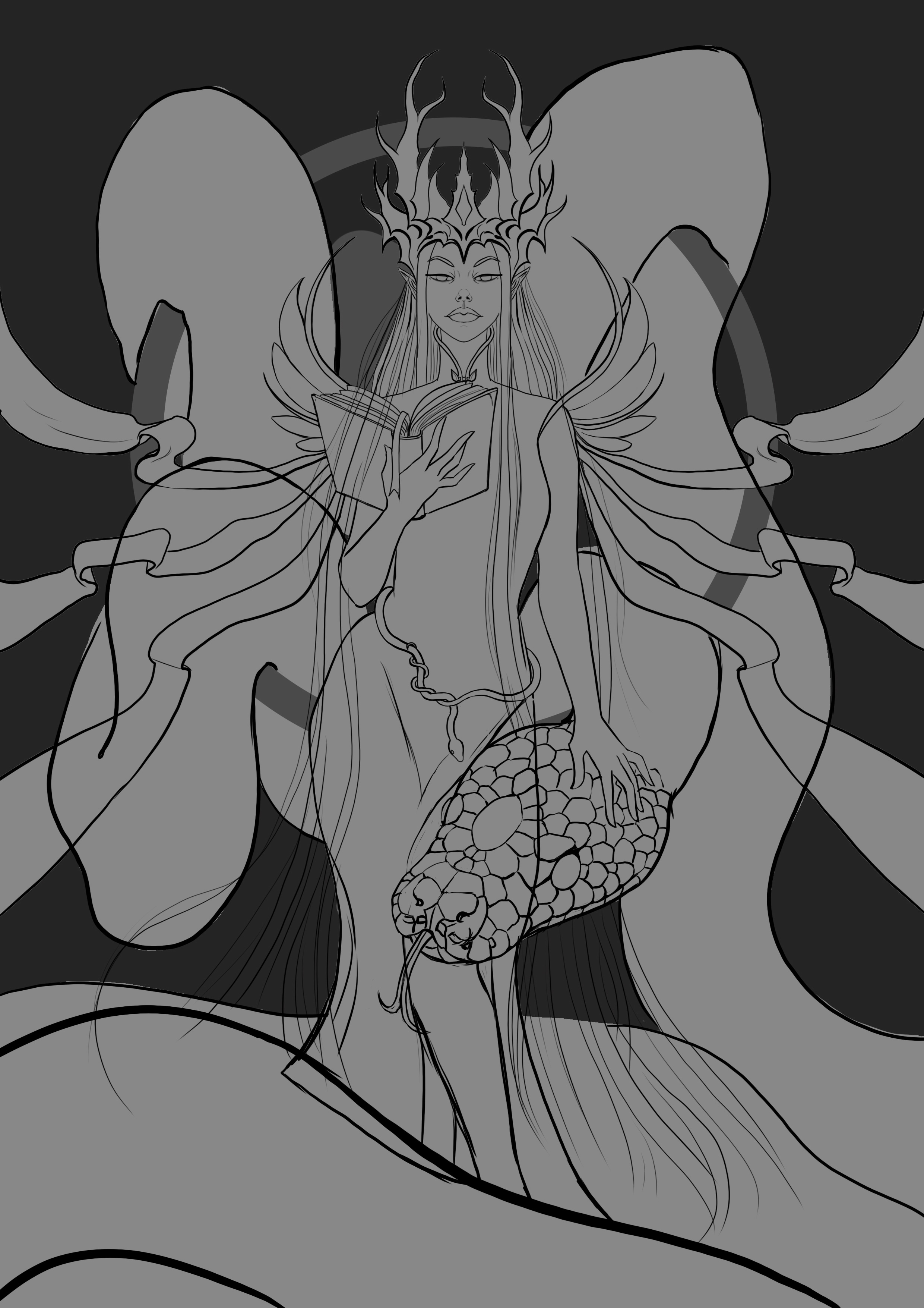 Vylvireen, Reine des immortels par LAM