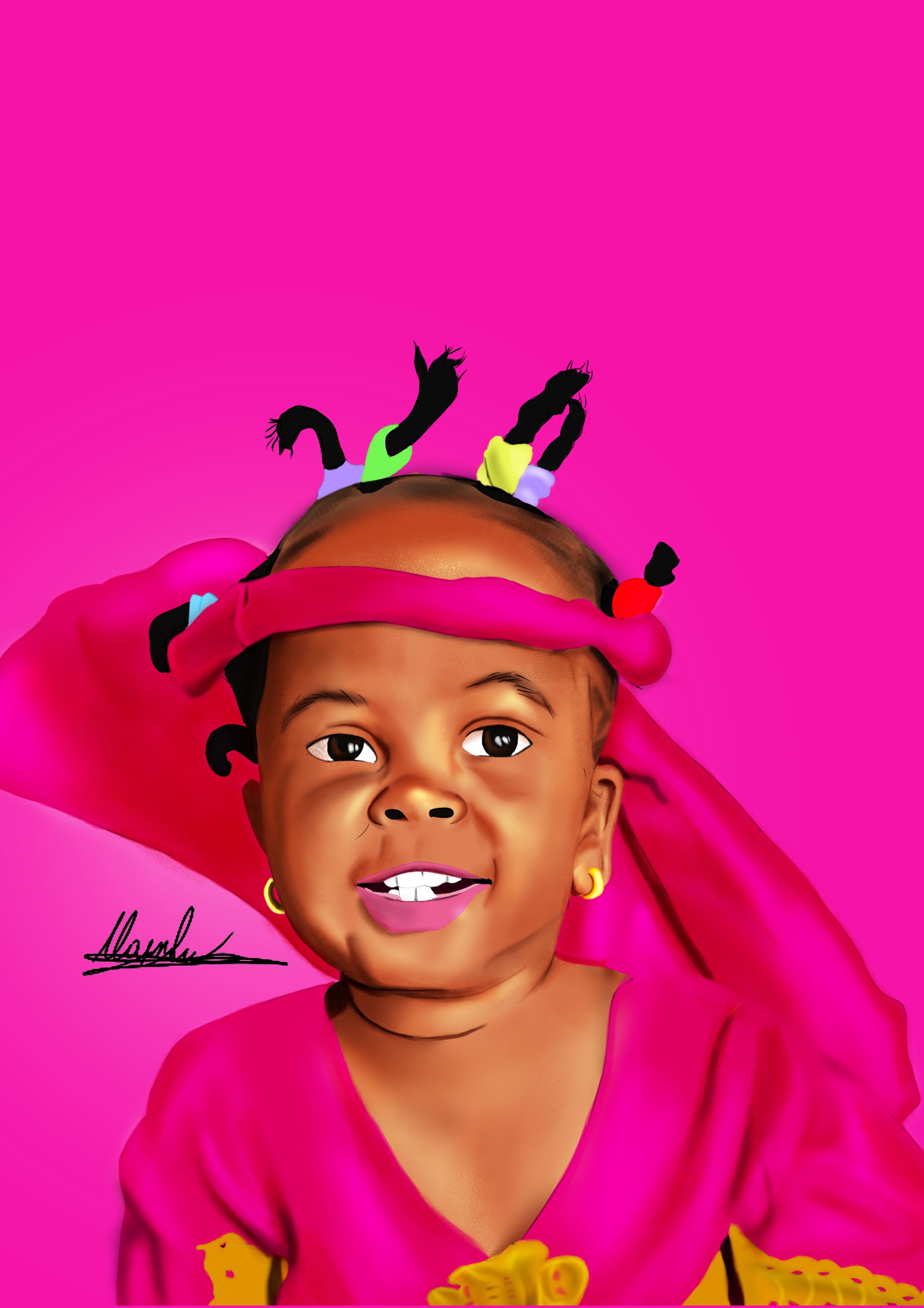 Portrait par AlainNdjatcha