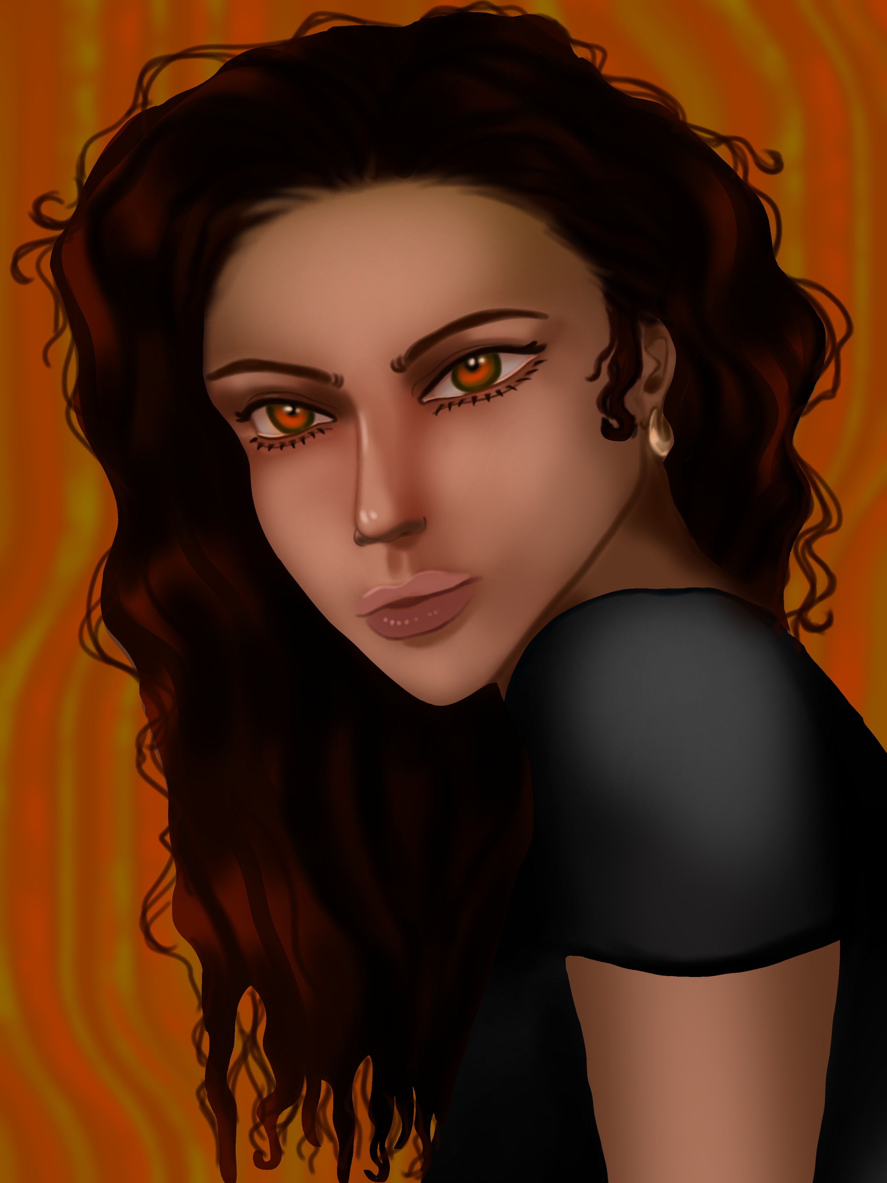 7/30 Portrait Orange 🧡 par Lagoon Feather