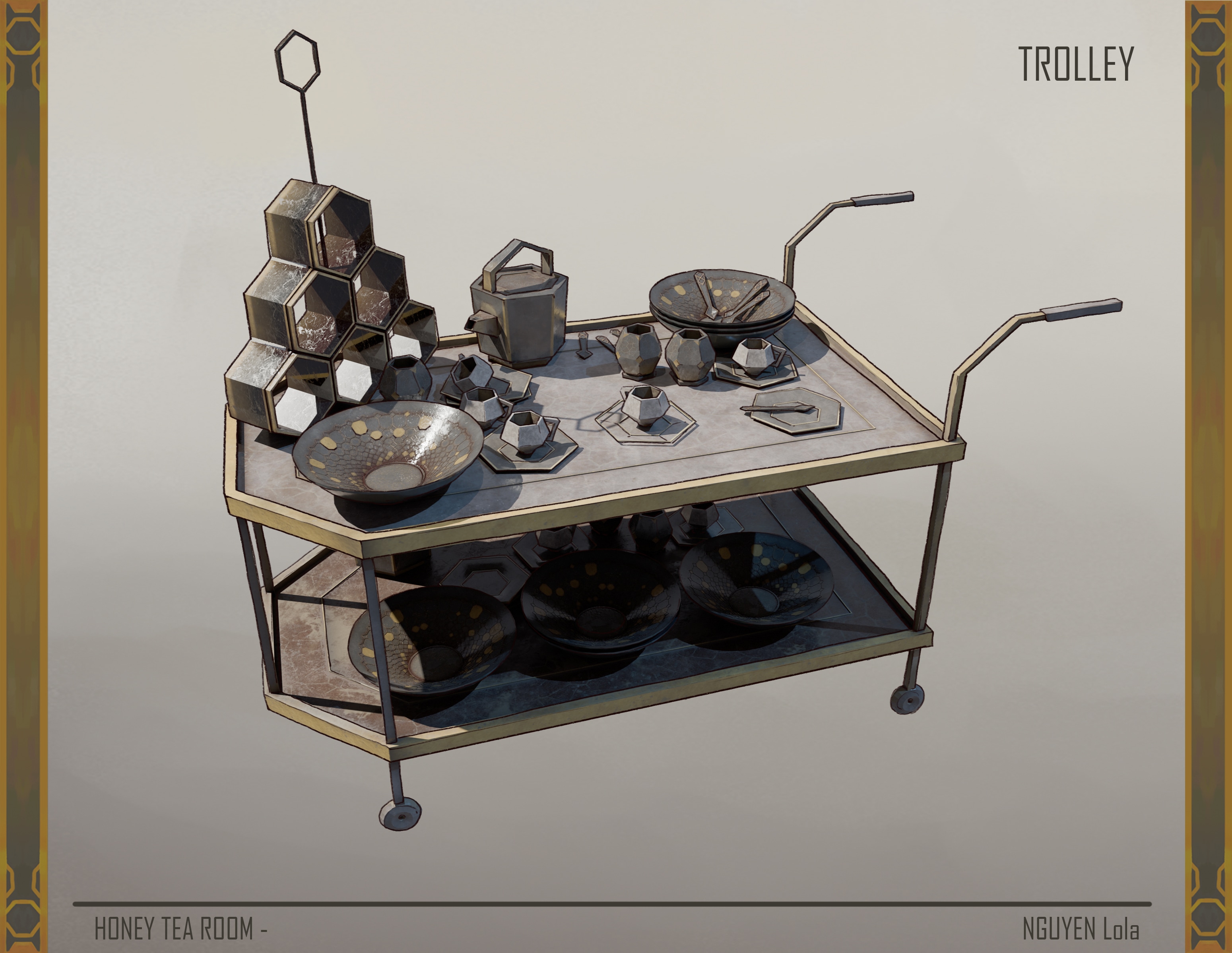 Elements d'un projet de salon de thé ! par Yumia