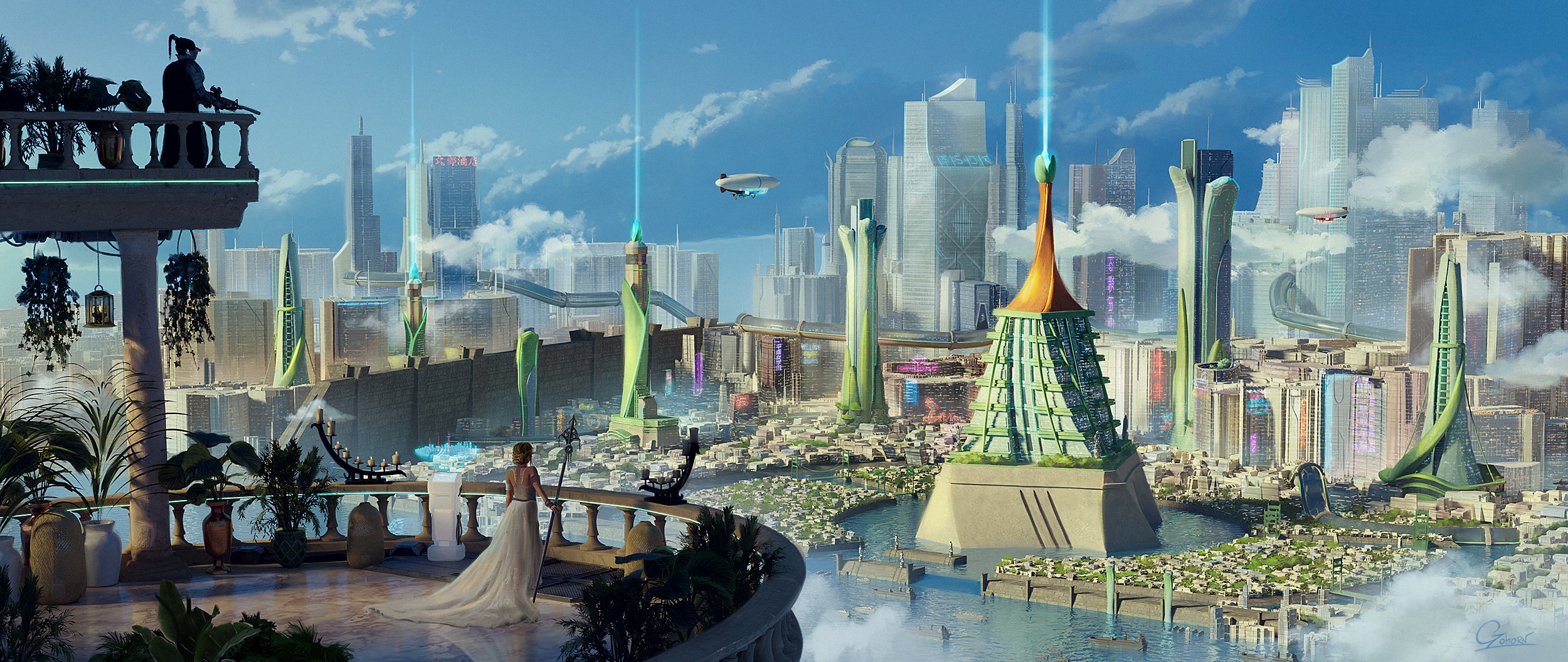 Crystal Energy For City Of Lights par Gohorn