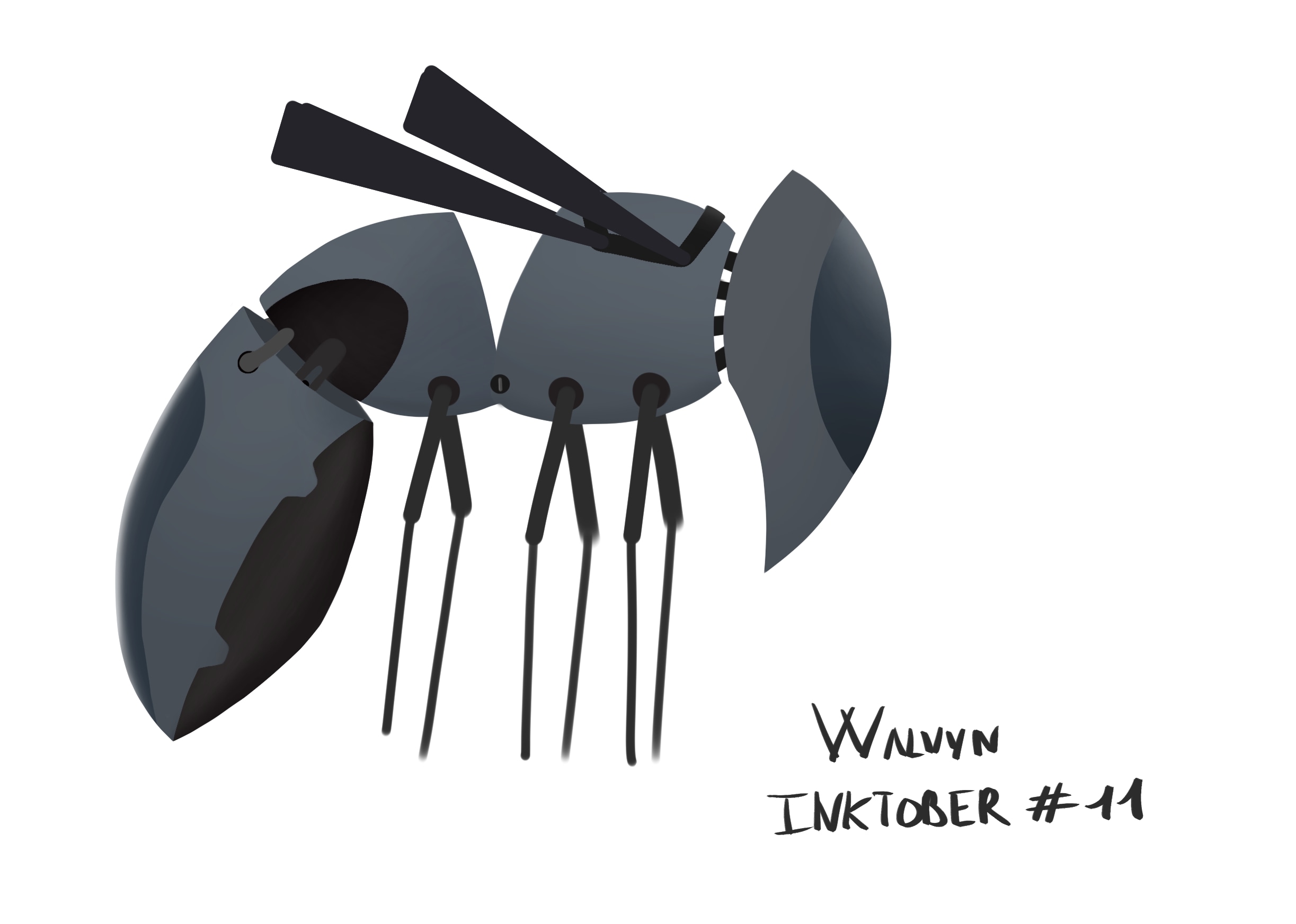 Inktober 2025 par Walvyn