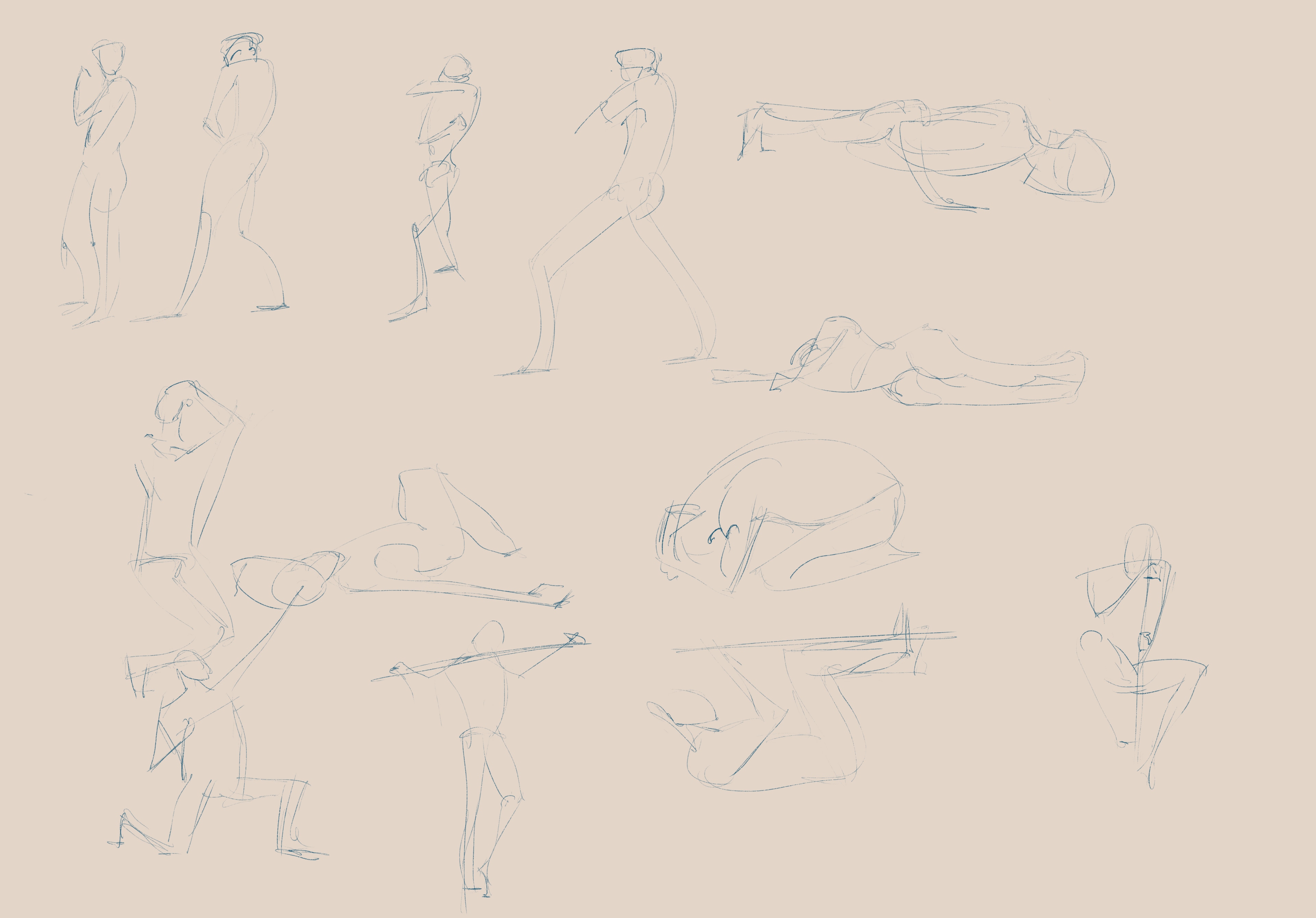 GEsture Drawing par Razaskiel