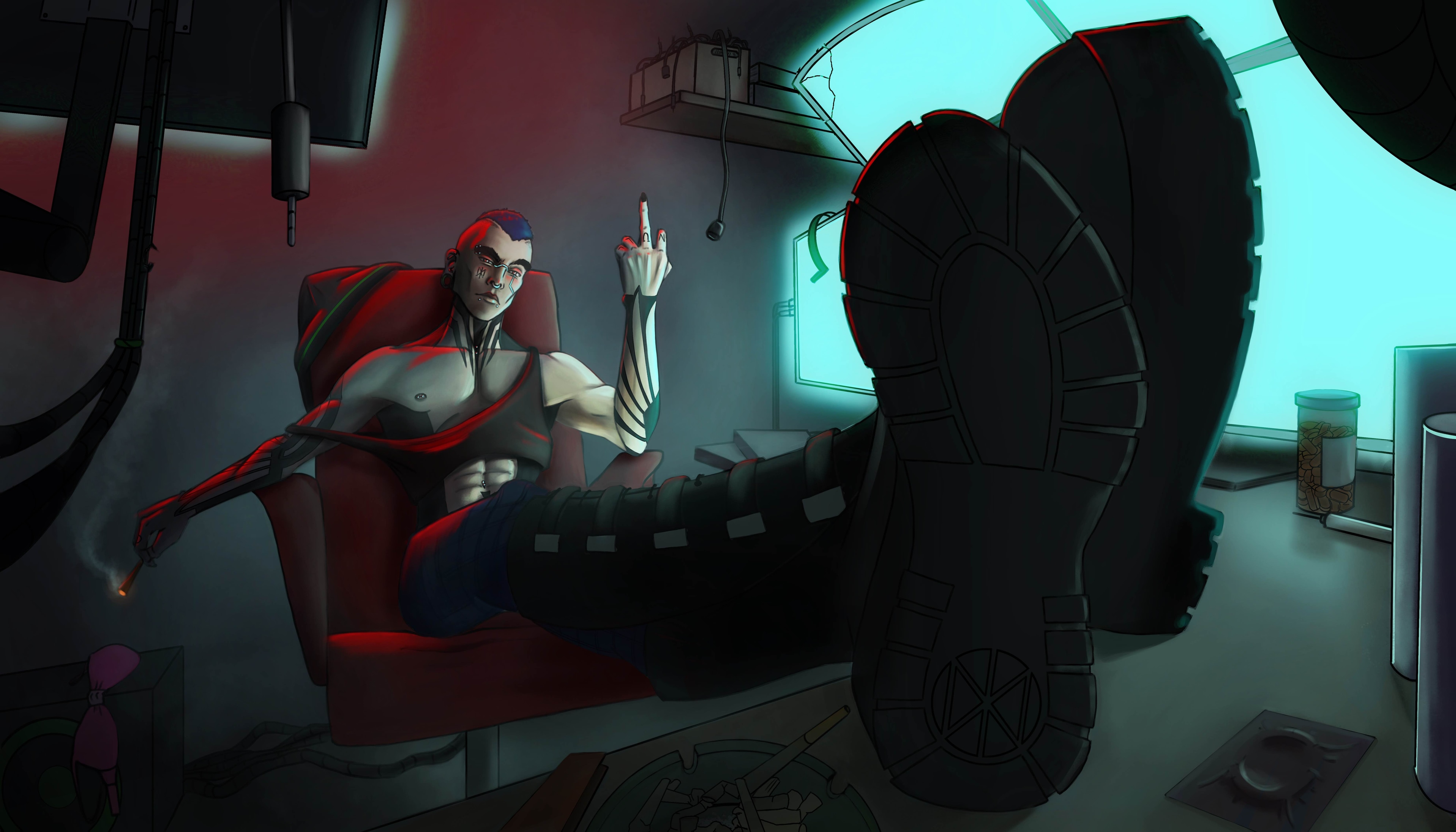 The Lair of the King (Fendel / Ntropy) par Chaz