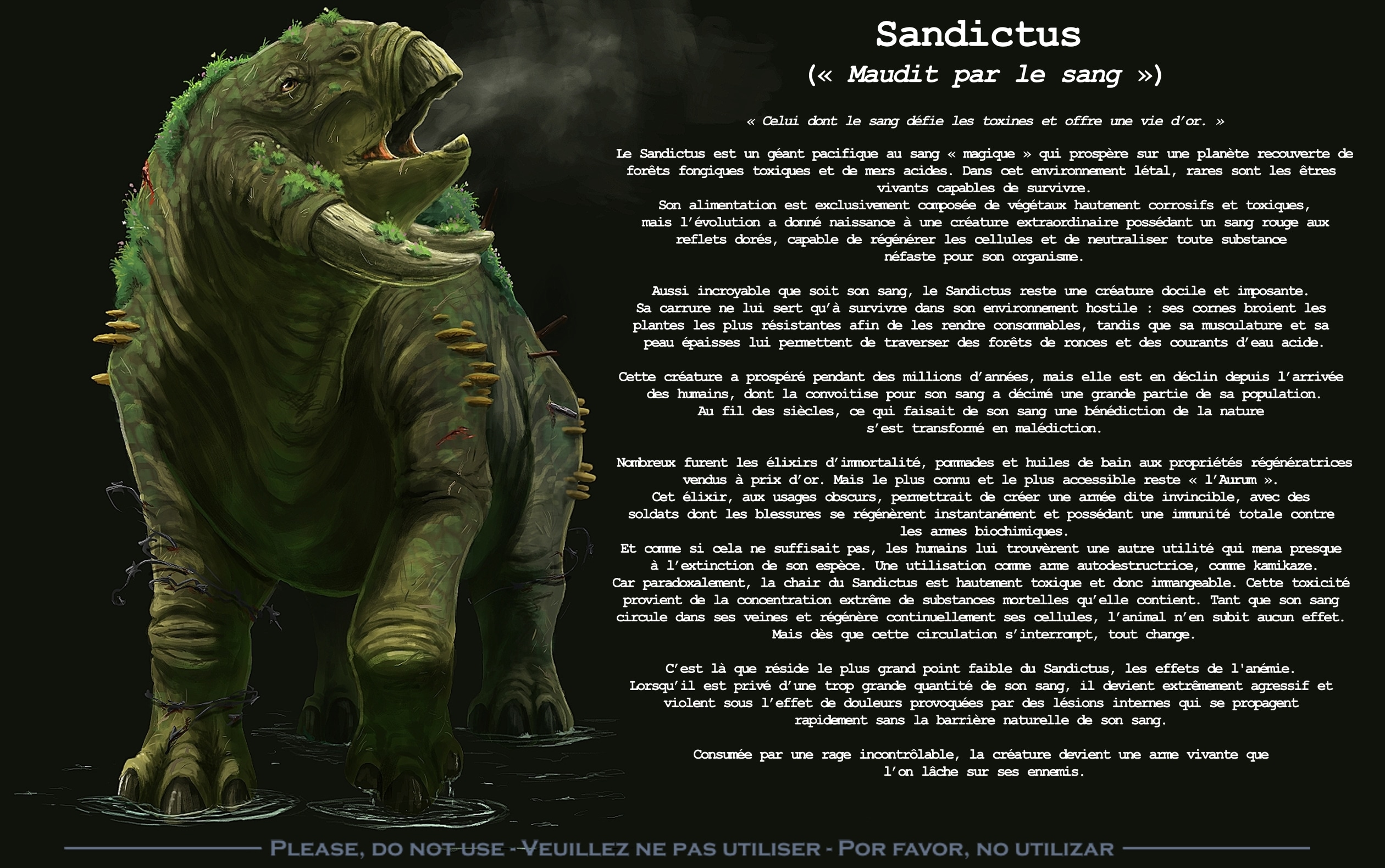 Le Sandictus par LittleYus