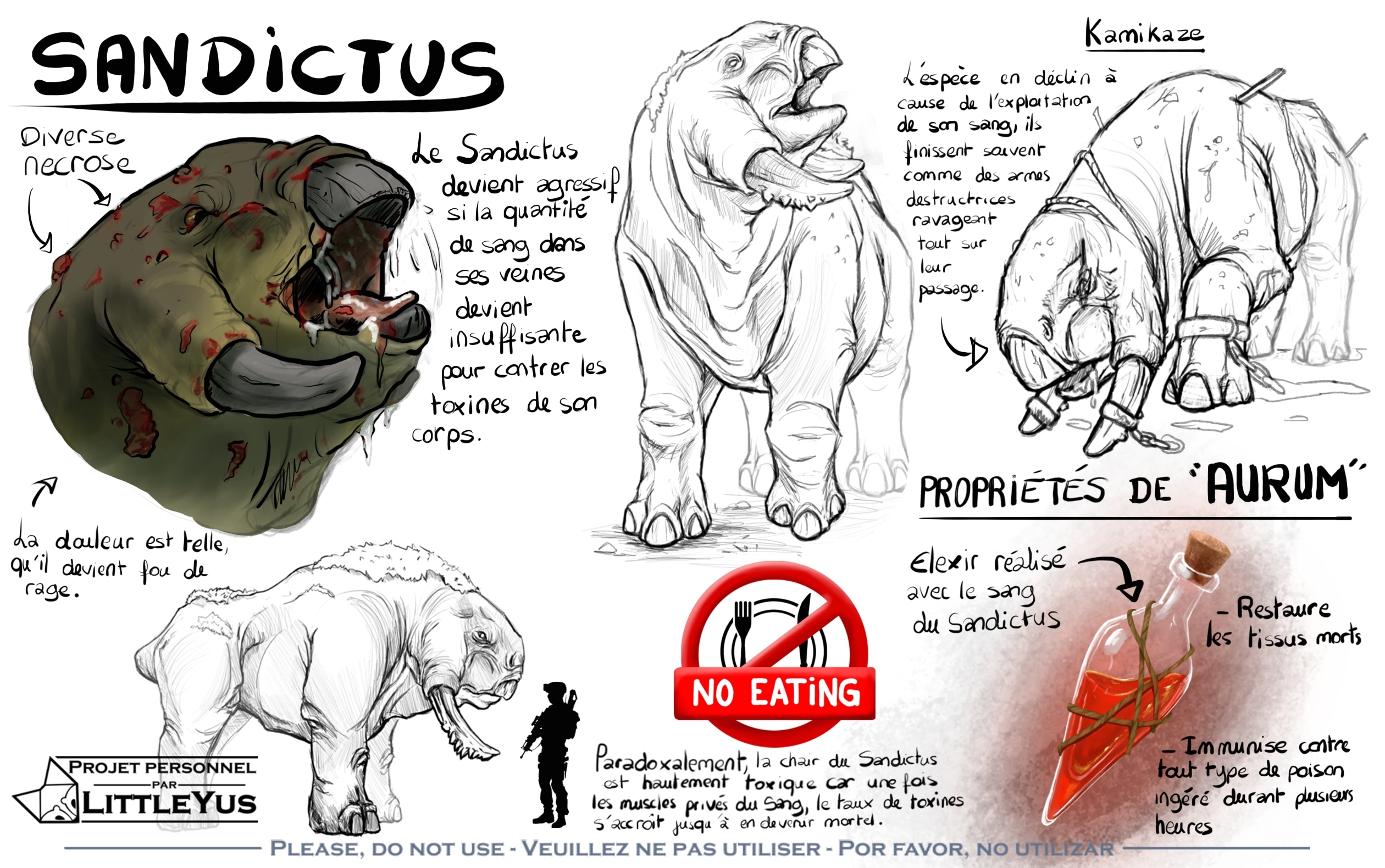 Le Sandictus par LittleYus