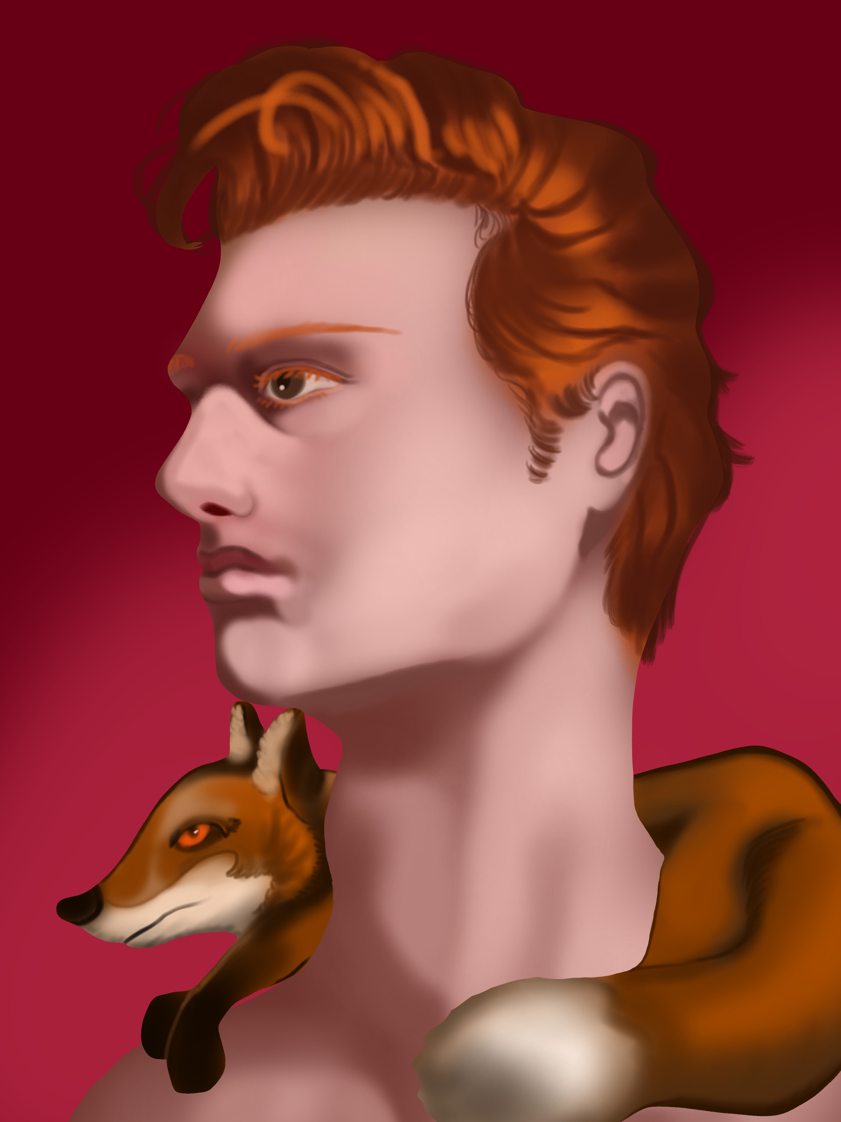 14/30 Portrait Renard 🦊 par Lagoon Feather
