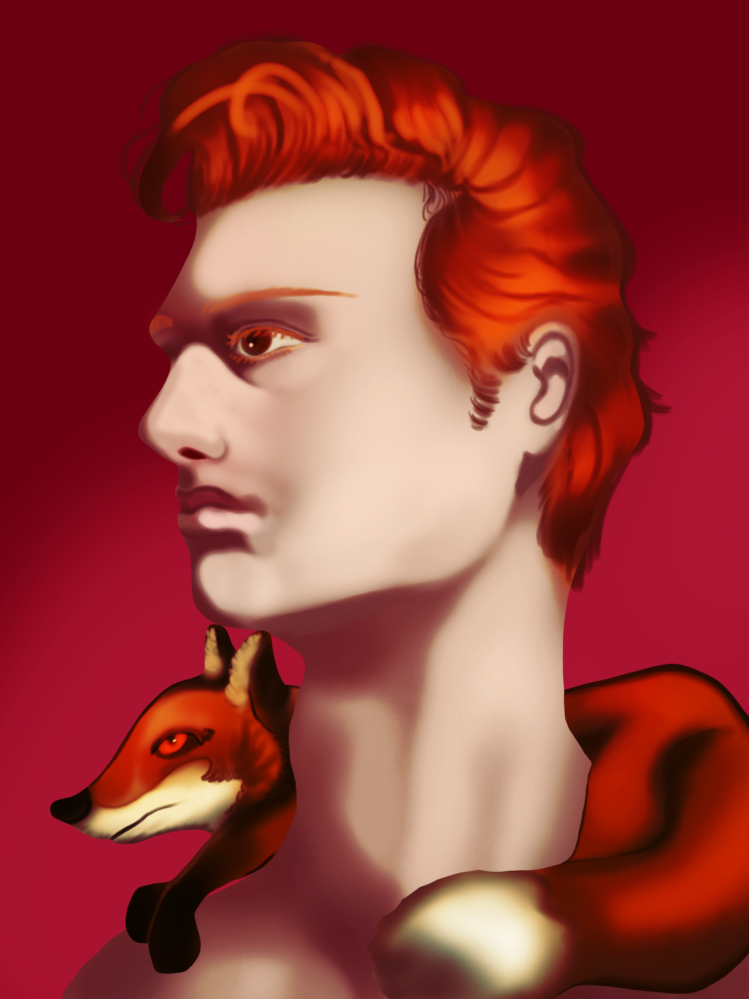 14/30 Portrait Renard 🦊 par Lagoon Feather