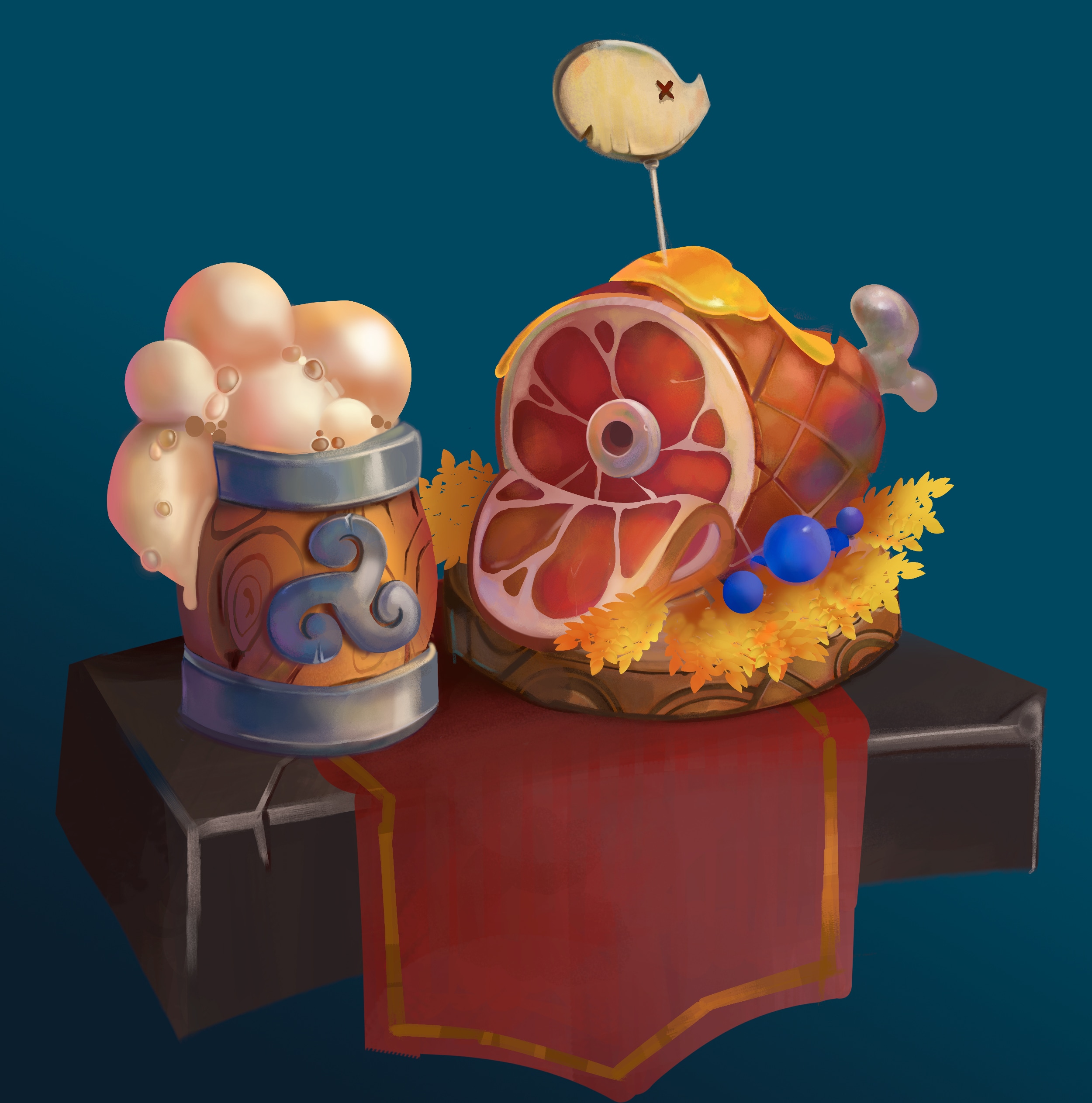 Petit perso 2d Photoshop par lazi