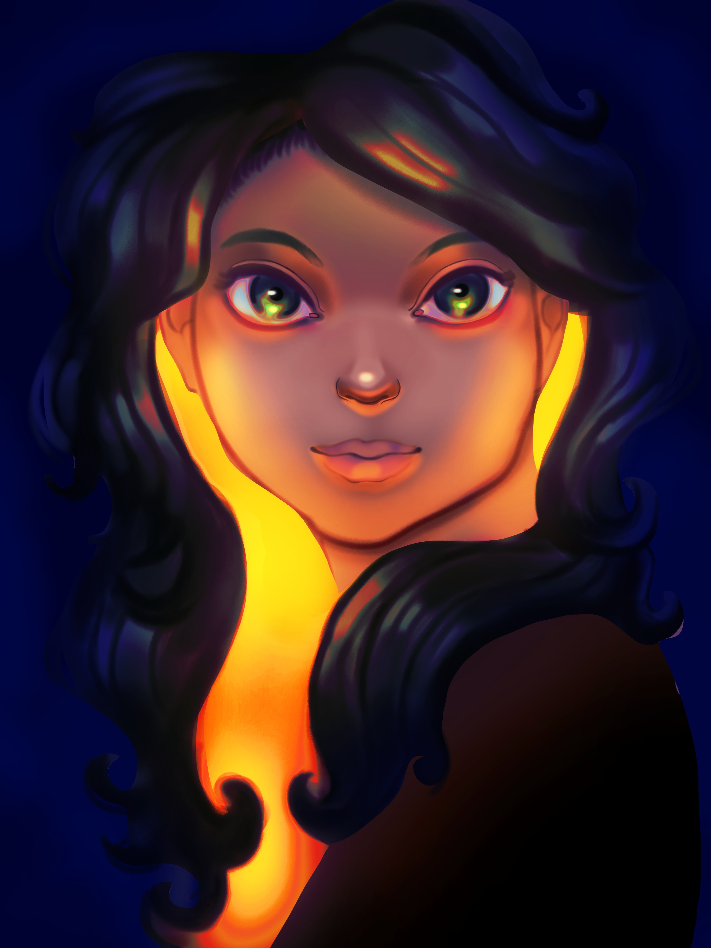 11/30 Portrait luminescent ✨ par Lagoon Feather