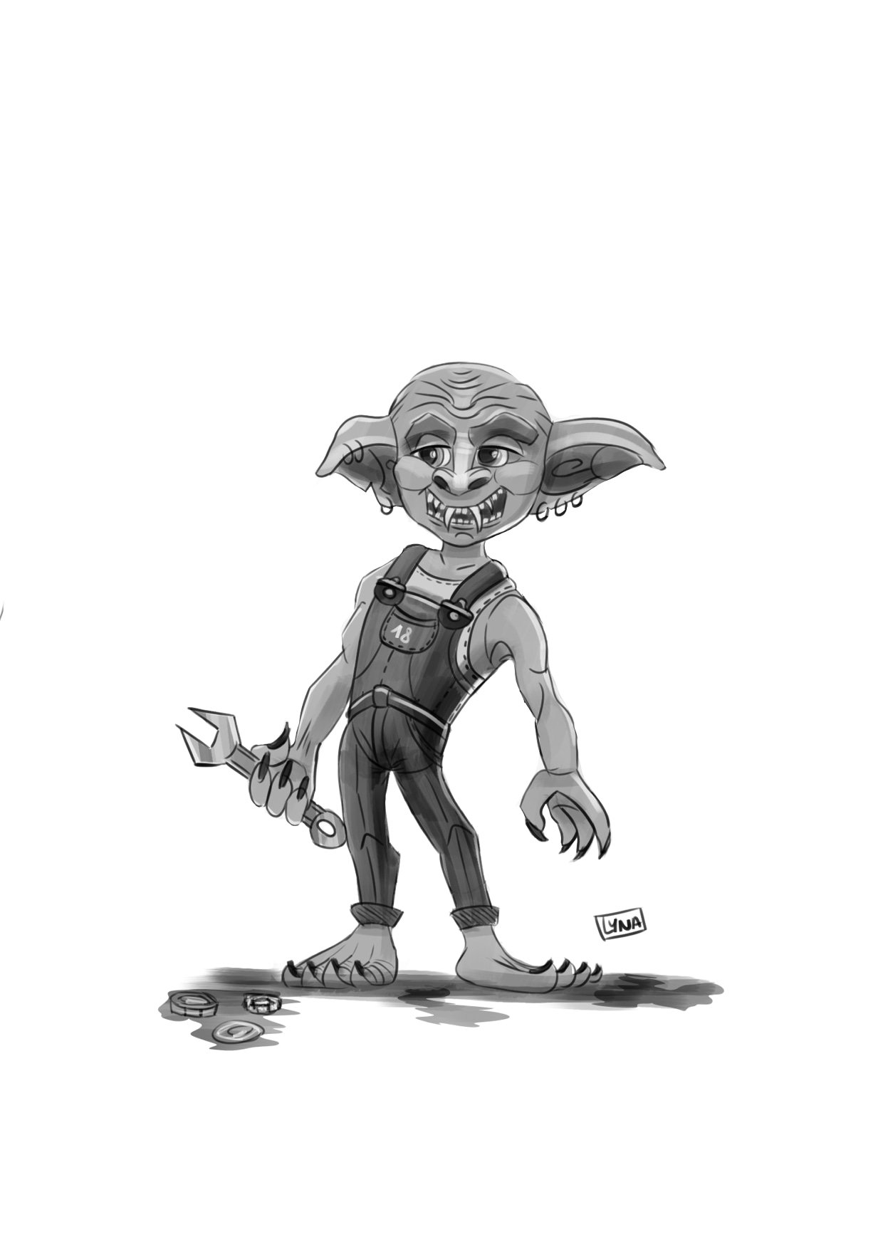 Defis - un chara par jour 18/31 par lynaldine