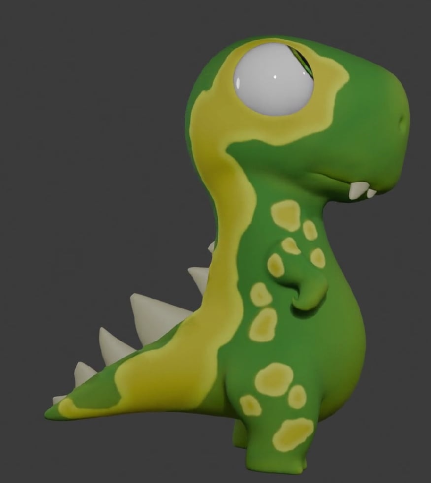 Dorado le bébé T-Rex par Lety