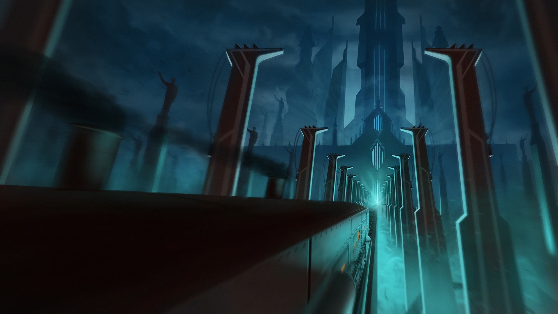 CHAPITRE 2.9 - EXERCICE 4 : LE TRAIN ENDIABLE par waventide