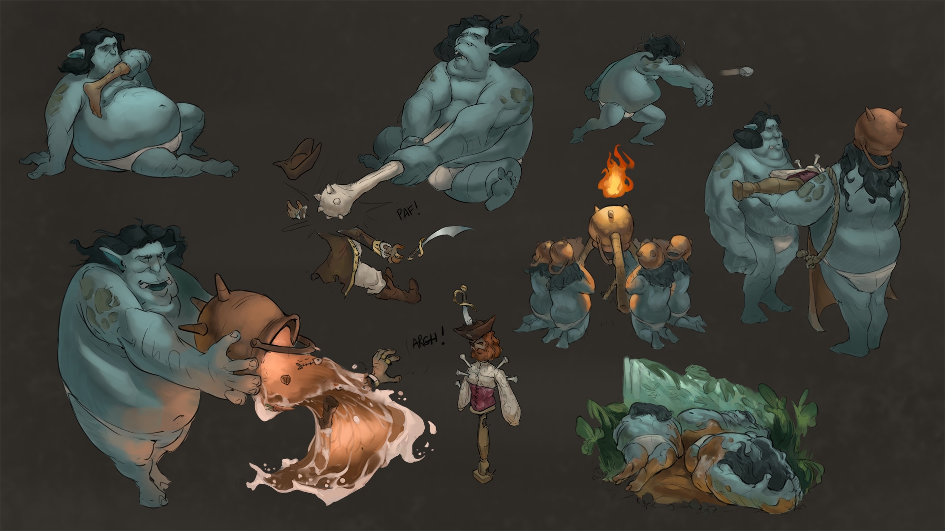 The foolish ogre par StevenN