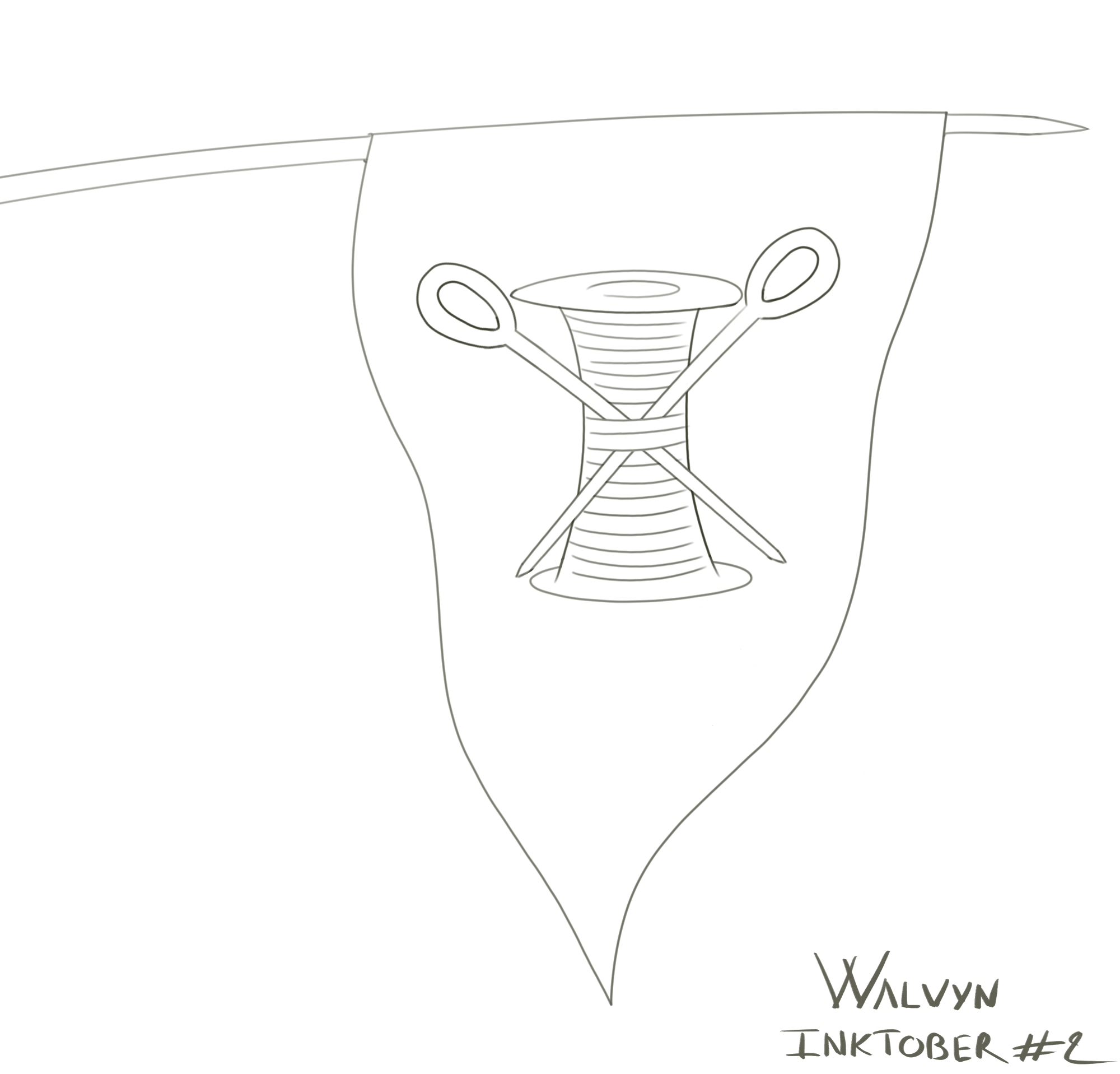 Inktober 2025 par Walvyn