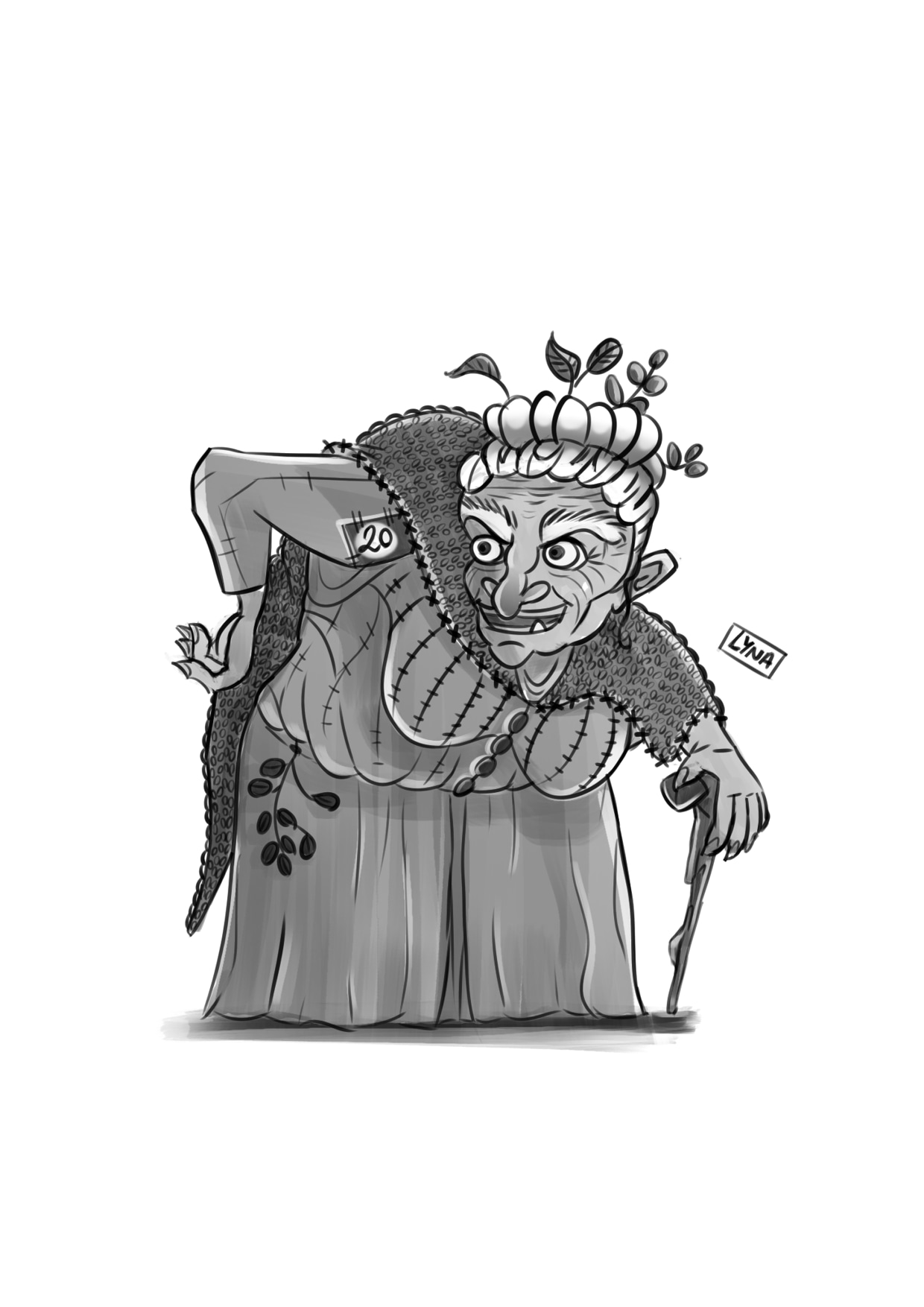 Defis - un chara par jour 20/31 par lynaldine