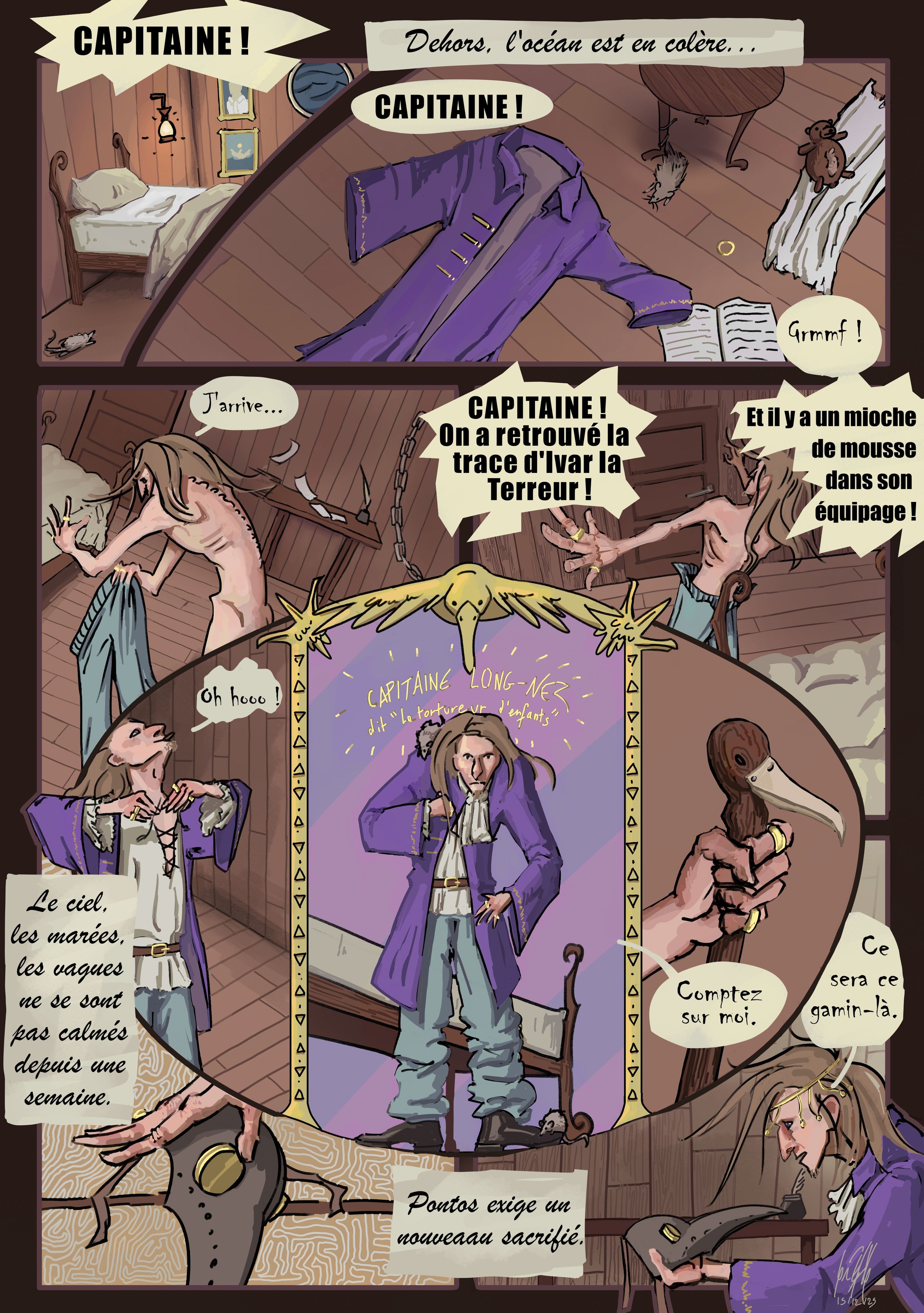 Long-Nez, "le tortureur d'enfants" par renardou_chetif