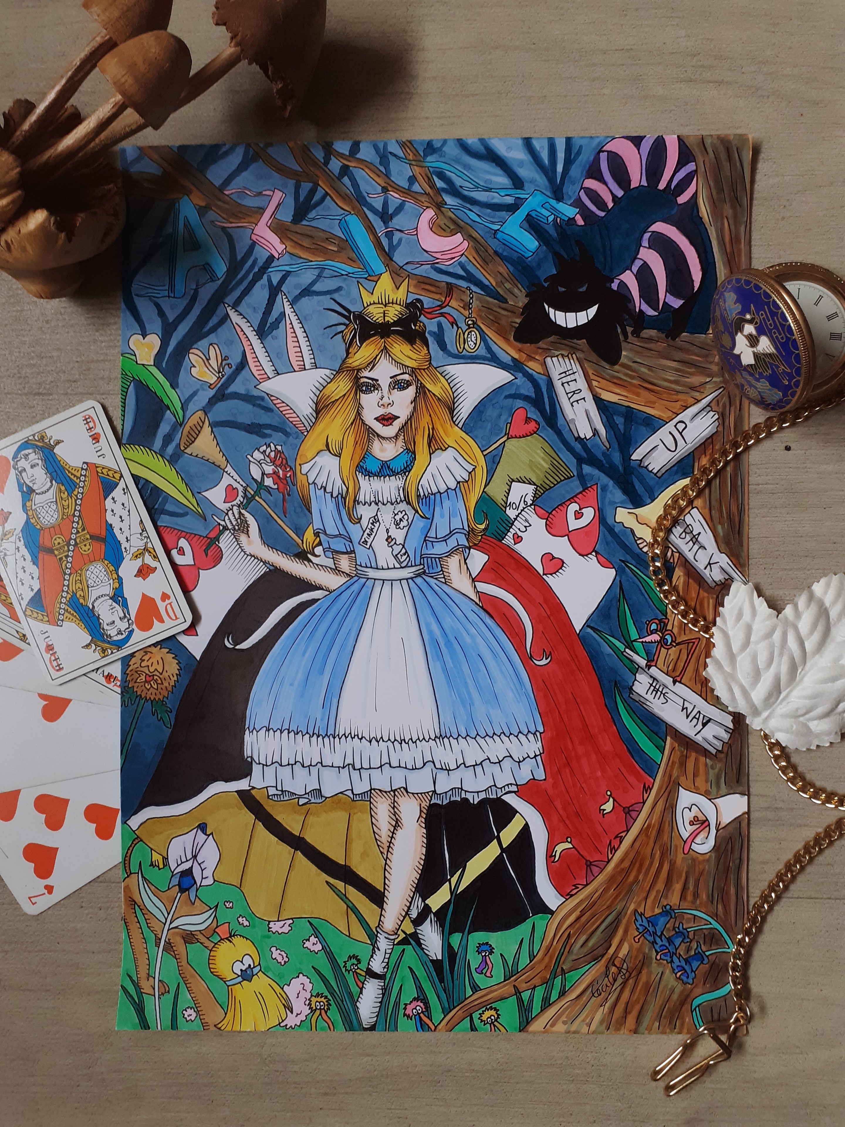 Alice au pays des merveilles par deathkyss