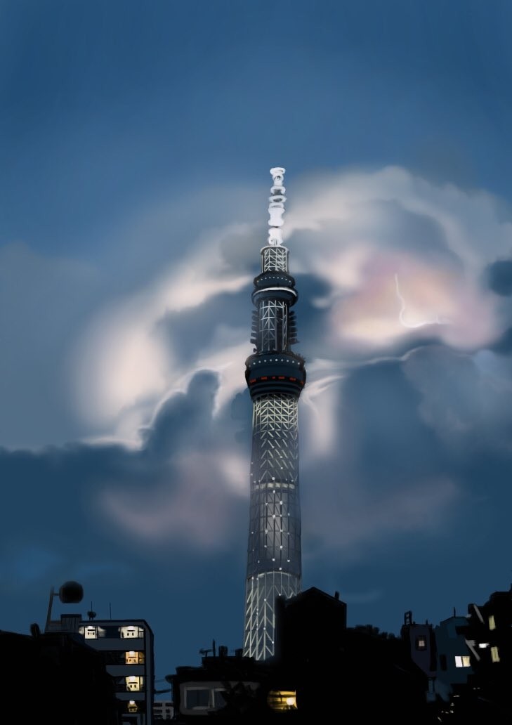Tokyo Sky Tree par Nebelgesang