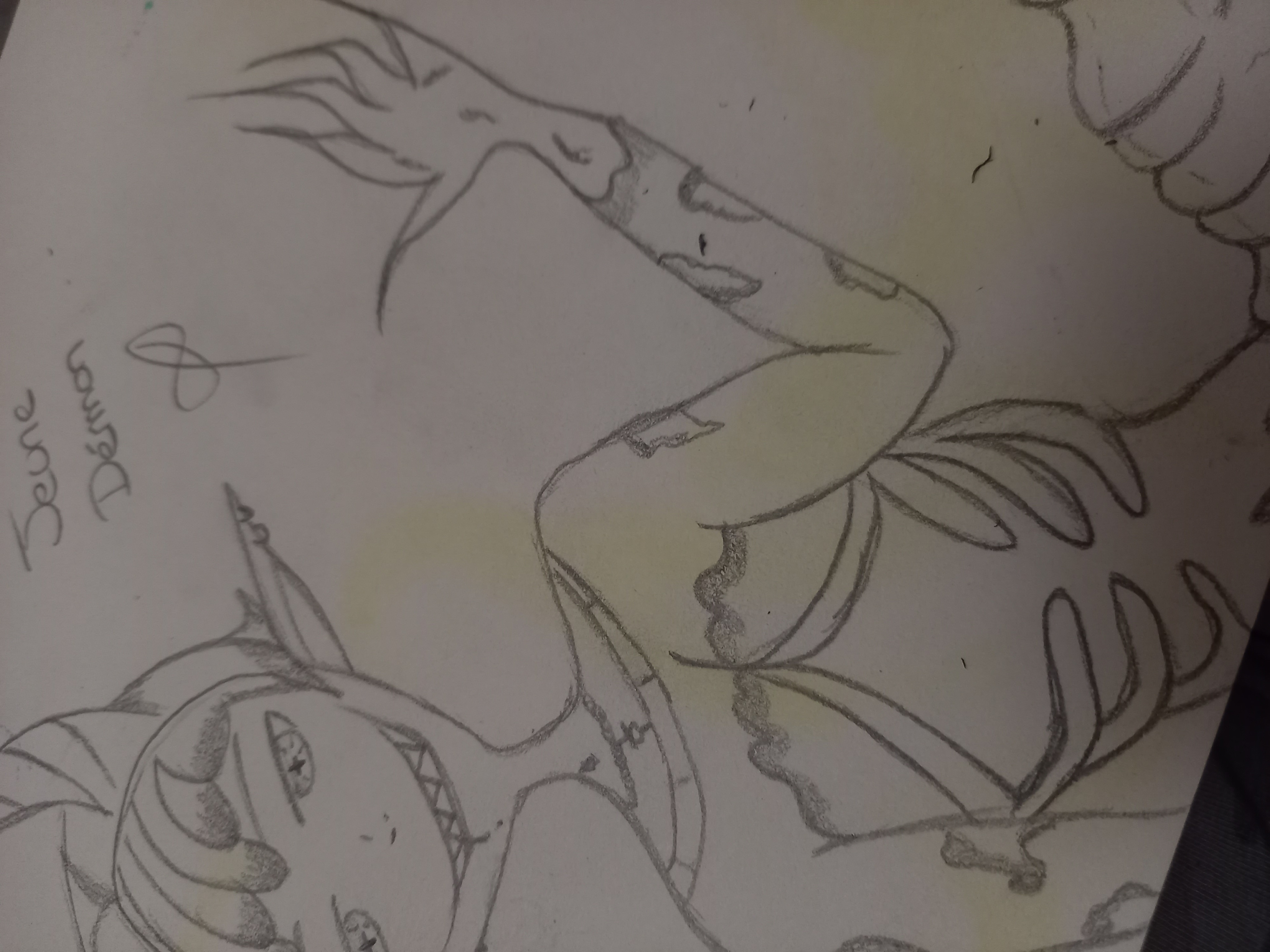 Jeune démon / *Croquis* par cassys_red