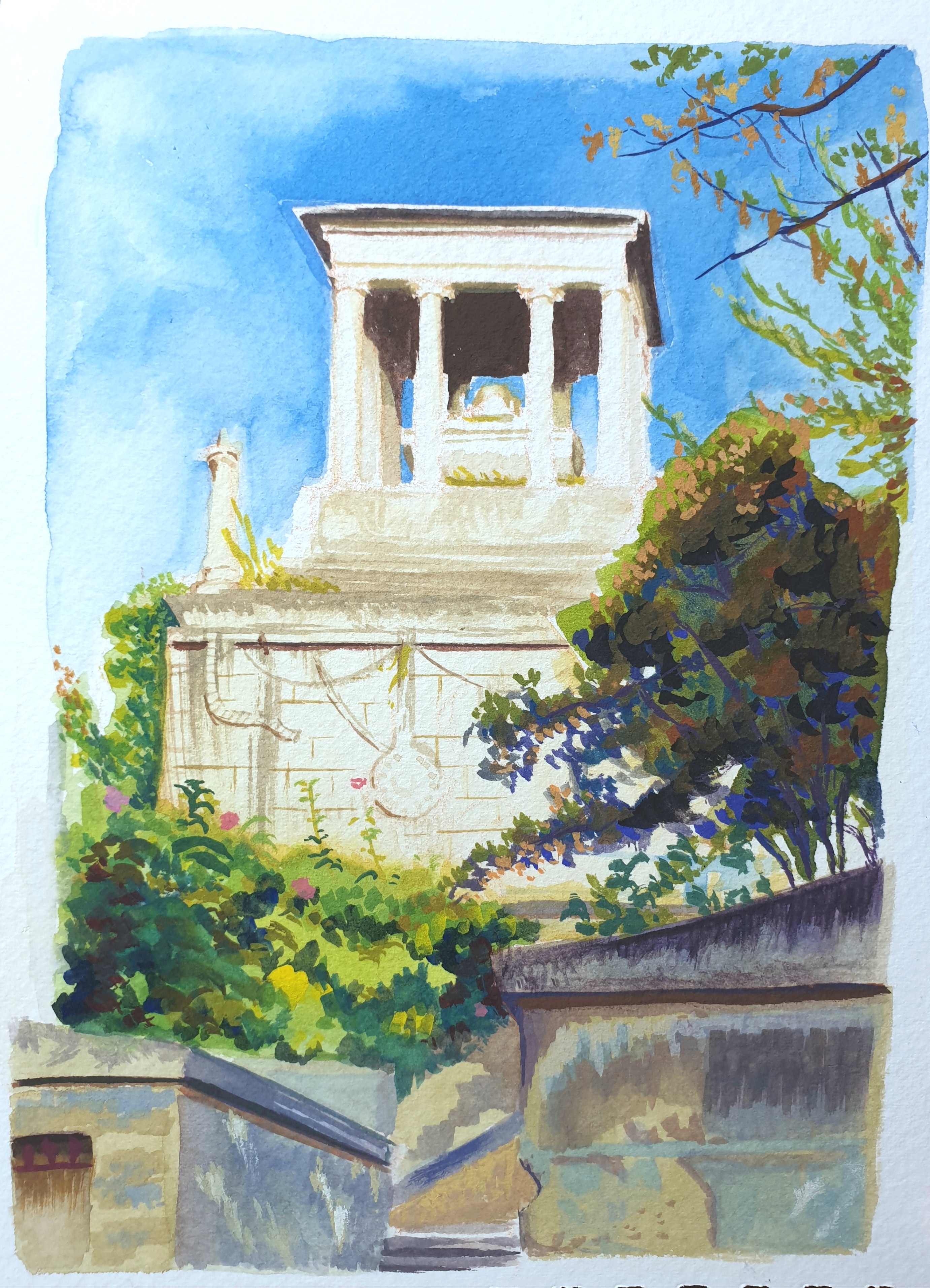 Plein air à paris par Alex