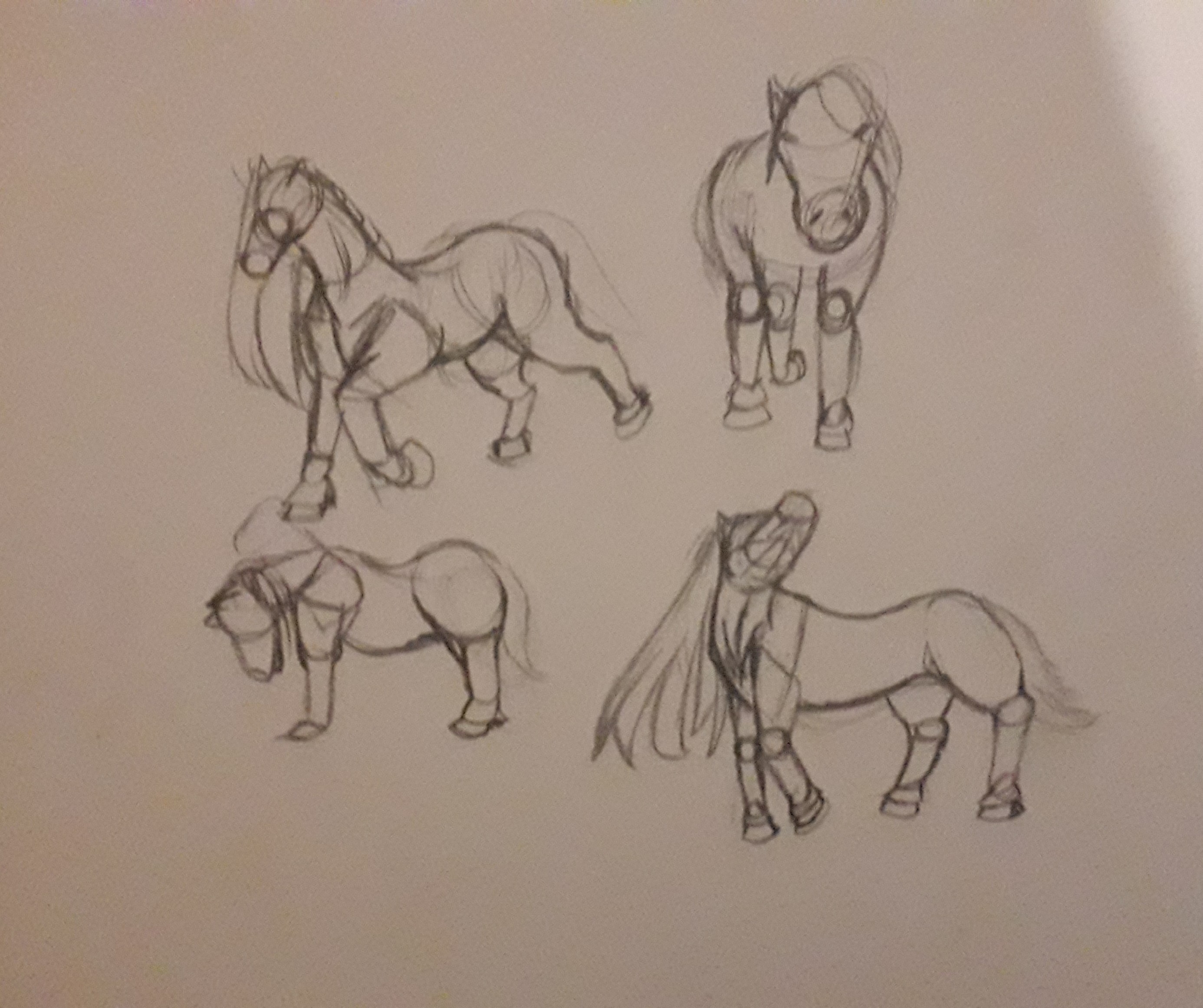 Dessin de chevaux par Landhorse126