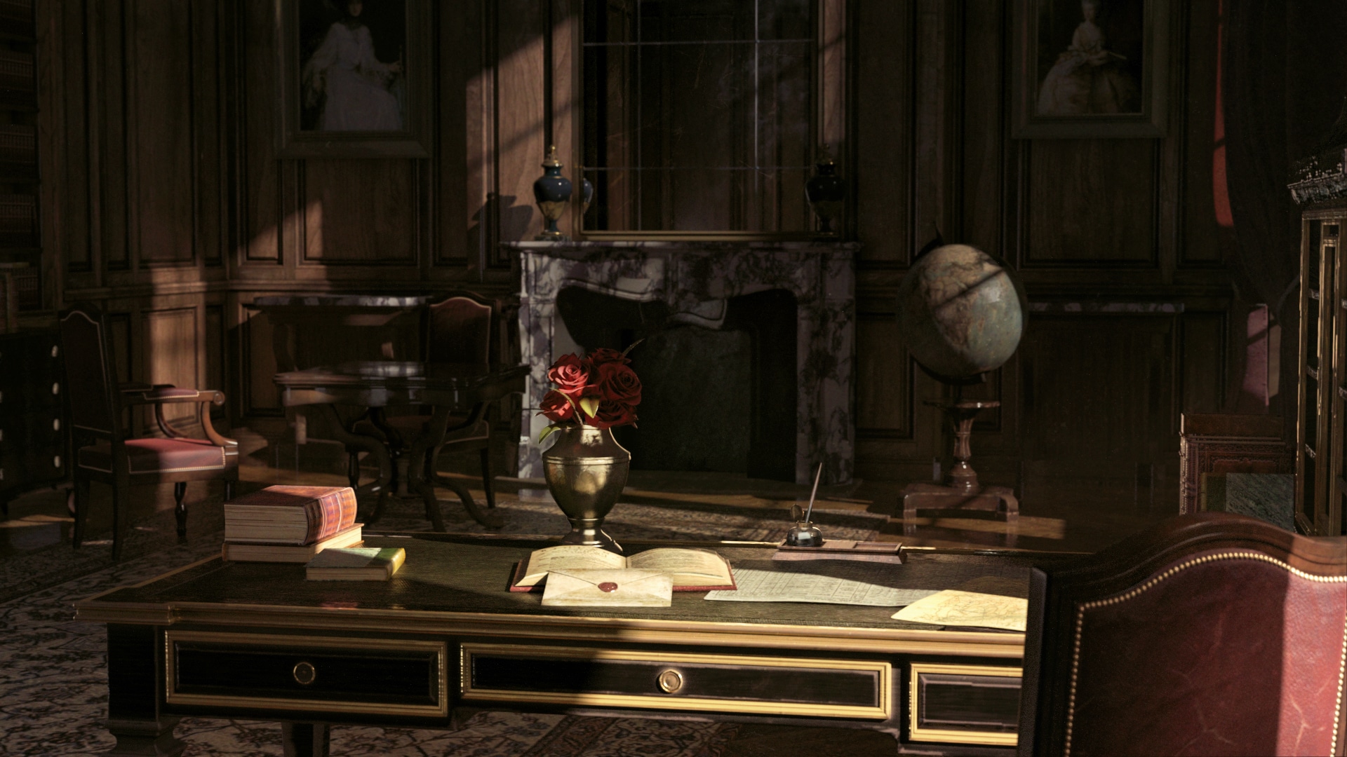 Interieur bourgeois par Nil Bill