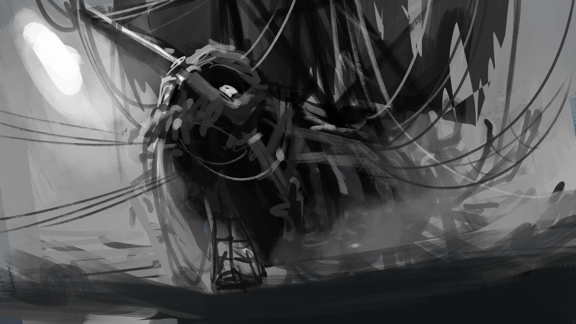 The Ship Eater (Challenge #20 - Sails of Black Bones) par Nicrobe