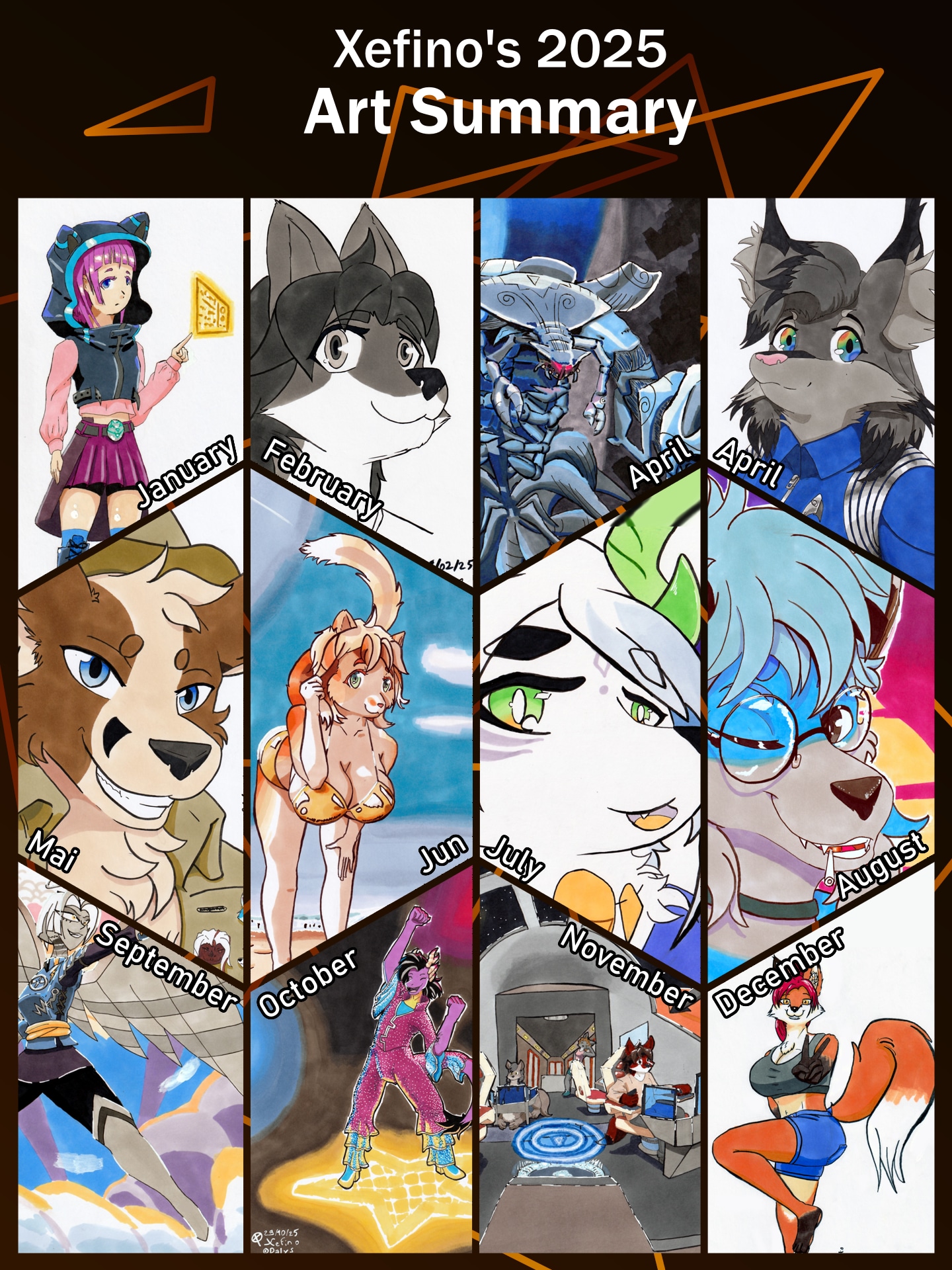 rétrospective 2025 par xefino_35
