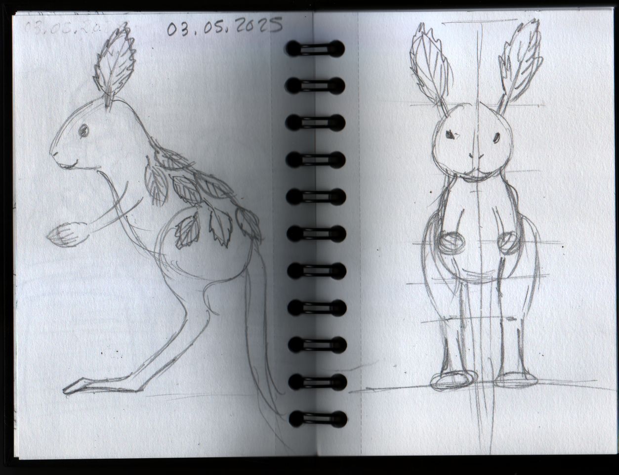 Gerboise à oreilles de feuilles par Laurence Veron-Dor