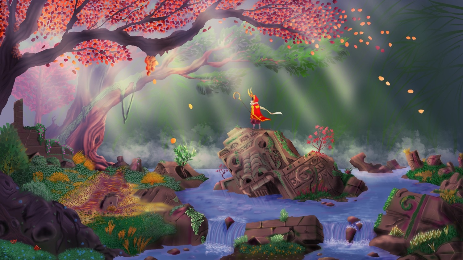 Concept art - Paysage imaginaire par vinceinstudio