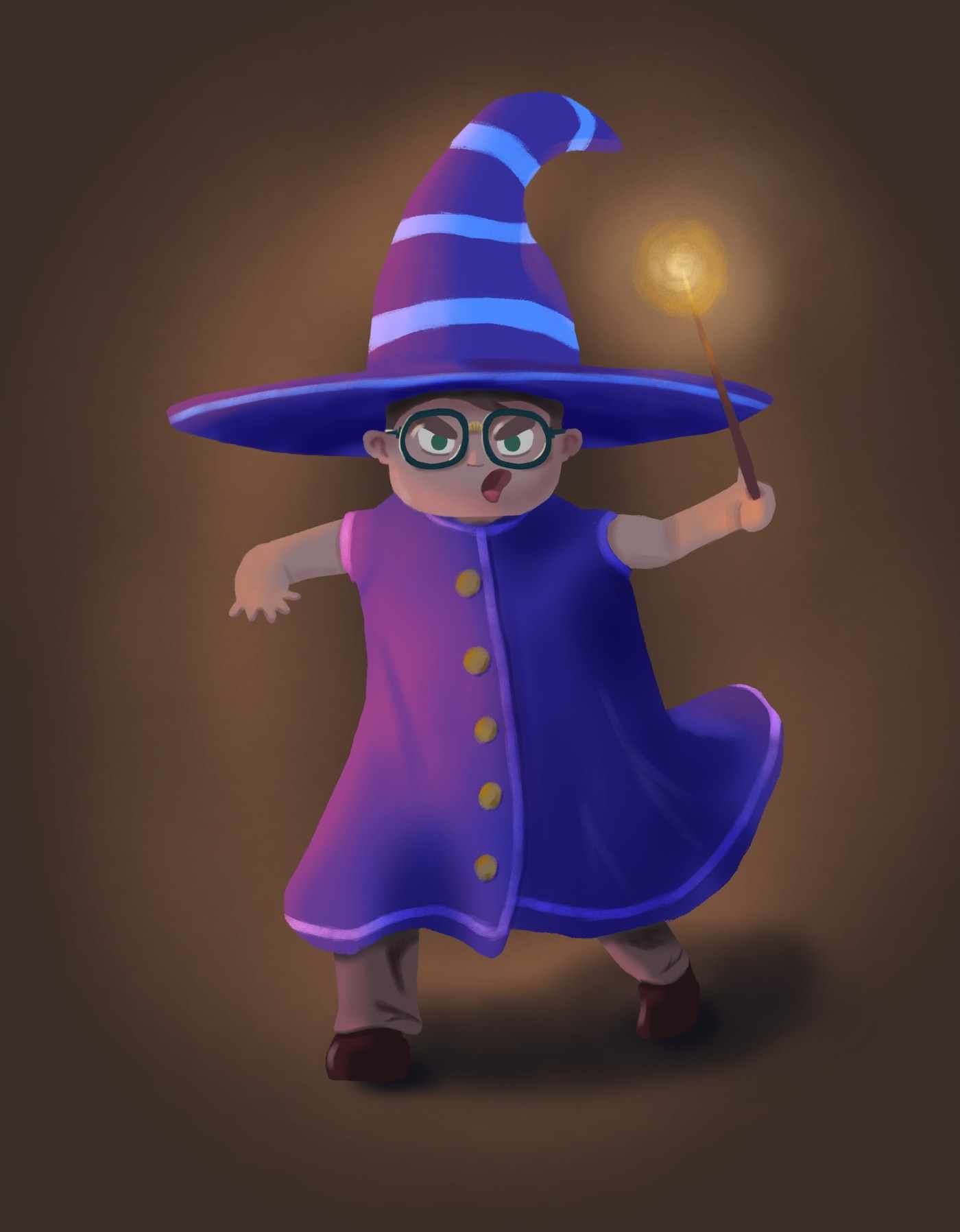 Le petit magicien avec Krita par vinceinstudio