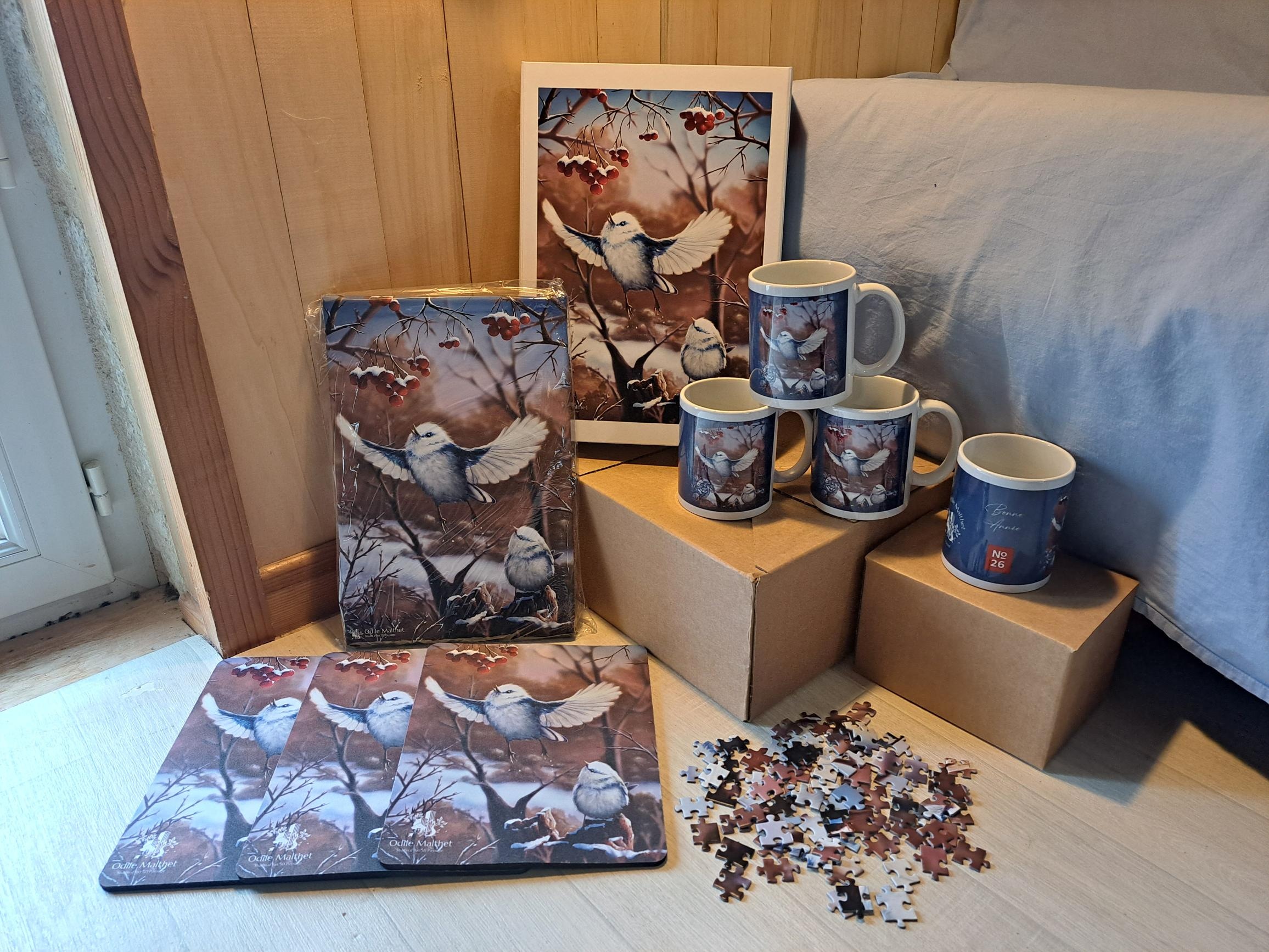 Oiseaux en hiver par odile_m